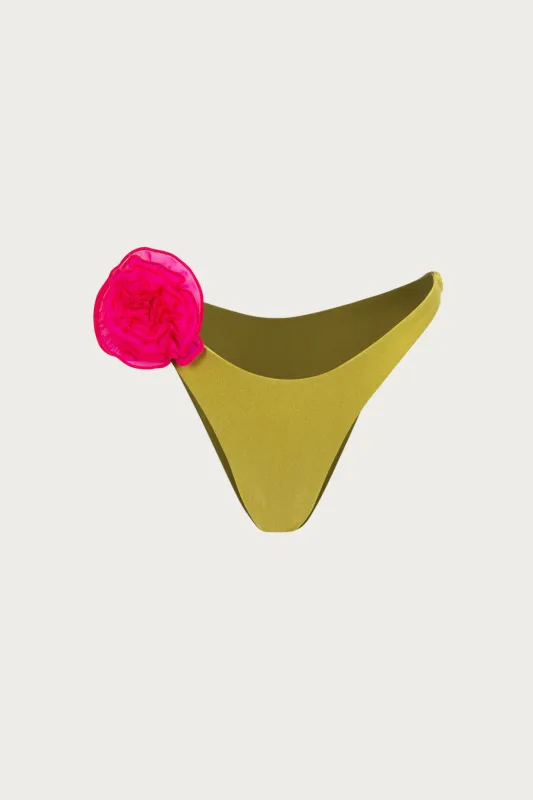 Rose 90s Bottom (Green/Fuchsia) sold by SAME