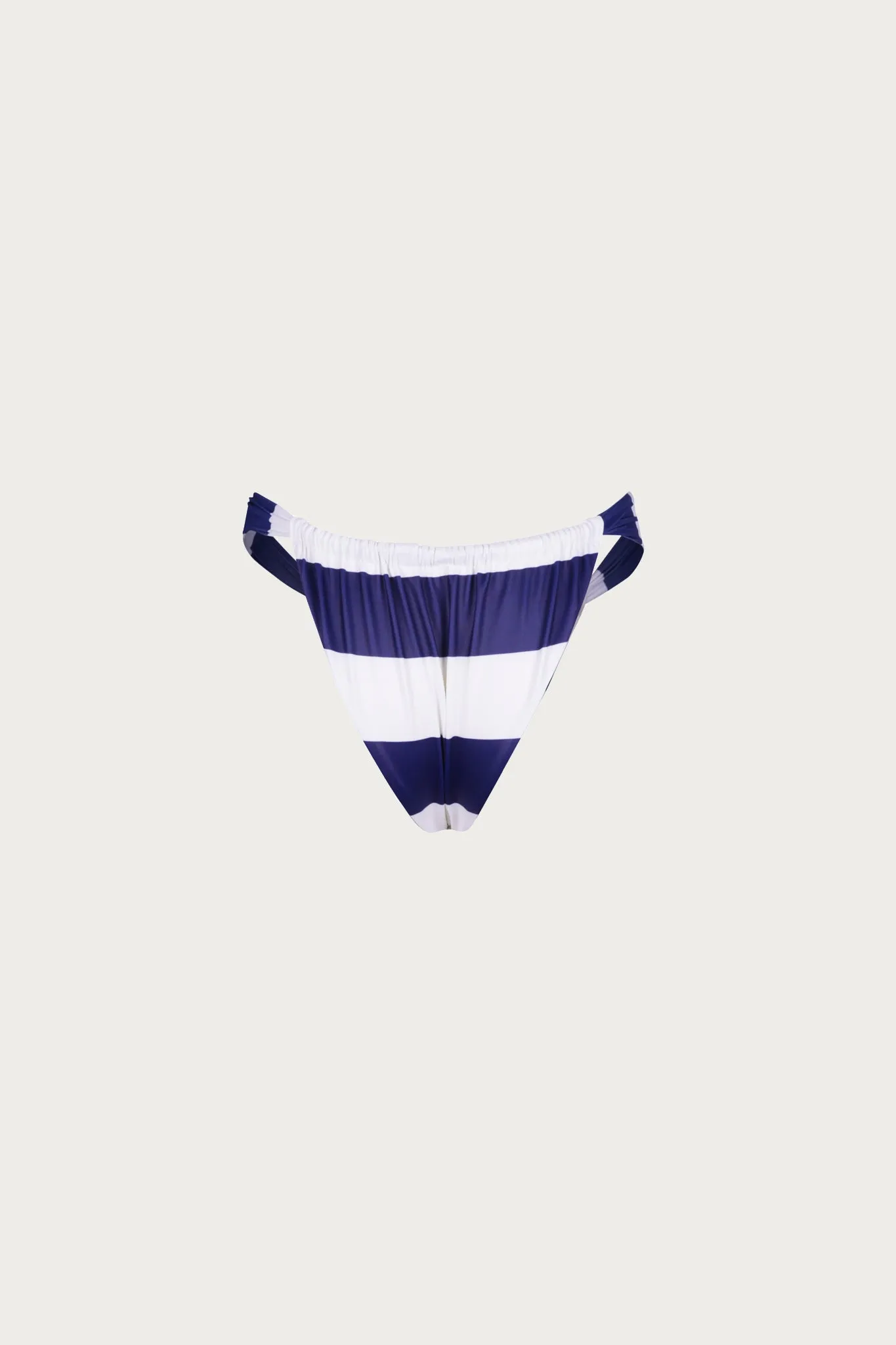 Ruched Bottom (Navy Cream Stripe) sold by SAME product image thumbnail 3