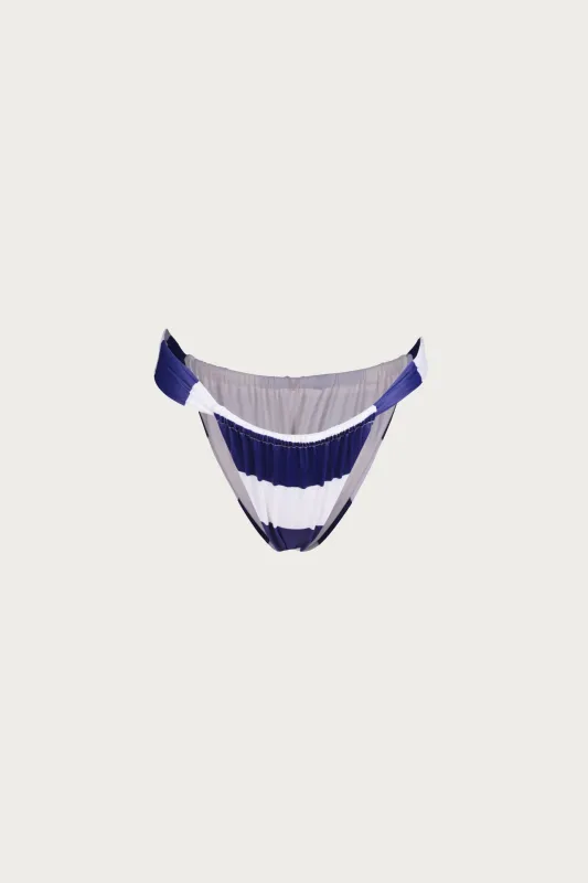 Ruched Bottom (Navy Cream Stripe) sold by SAME