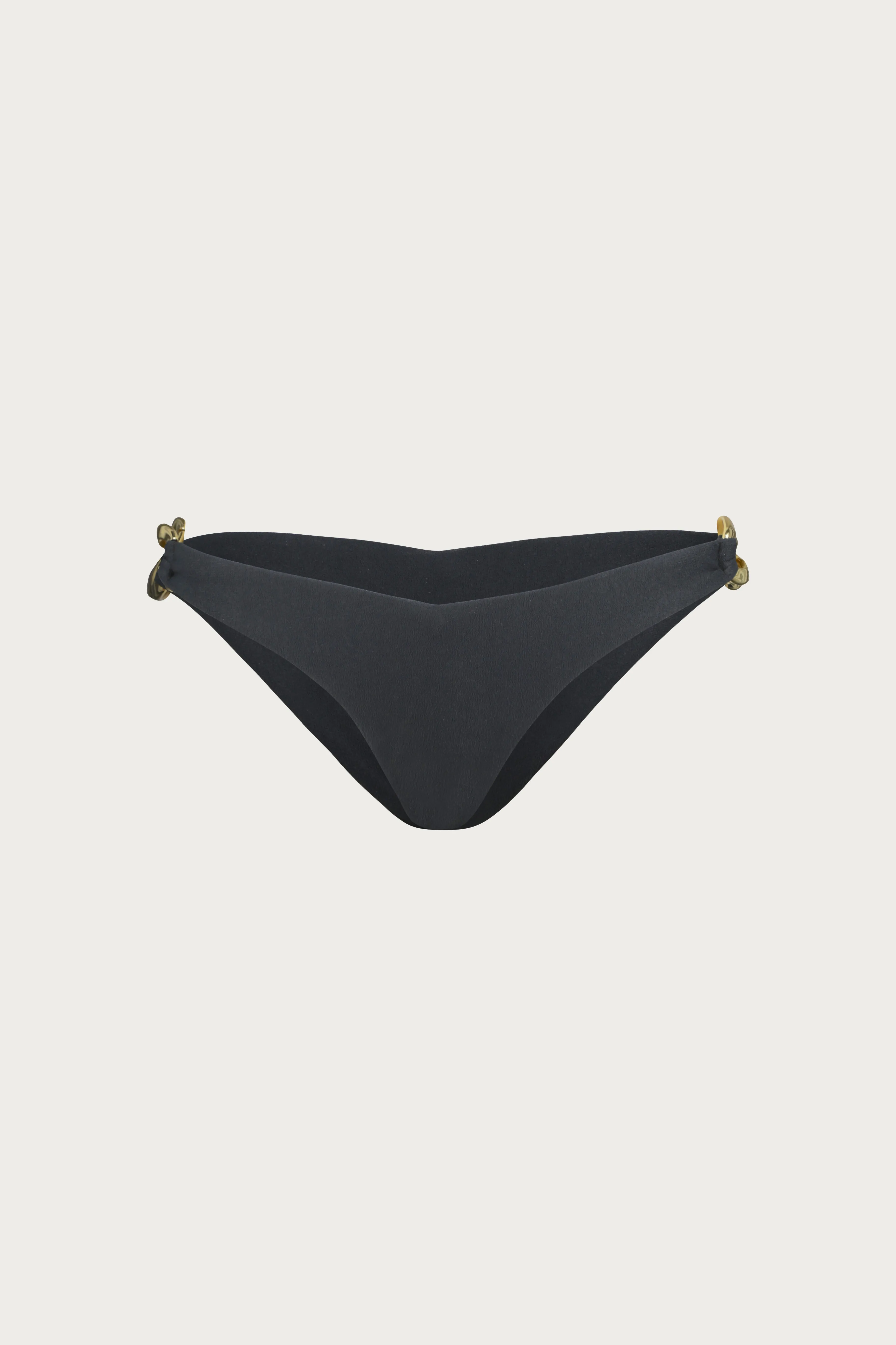 Gold Chain Brief (Faux Suede Black) sold by SAME
