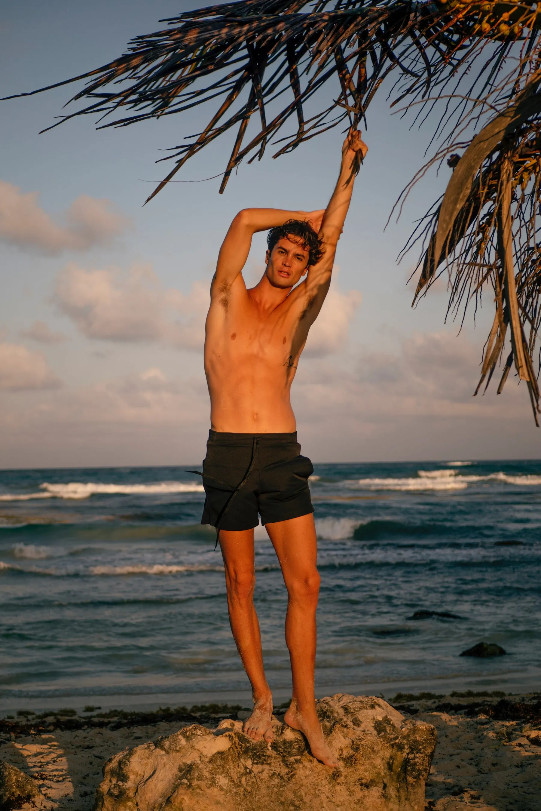 5" Swim Trunks (Black) sold by SAME product image thumbnail 3