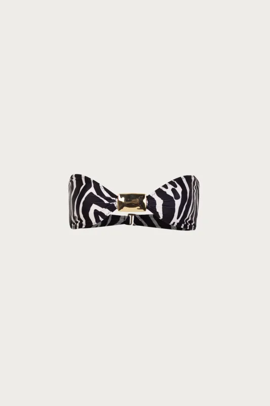 Hammer Bandeau Top (Zebra) made by SAME