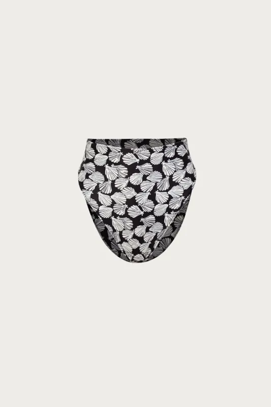 High Rise Bottom (Palm Beach Shell Black/Cream) sold by SAME