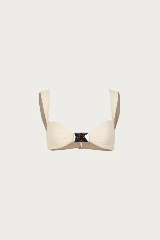 Hammer Stone Top (Faux Suede Cream) sold by SAME