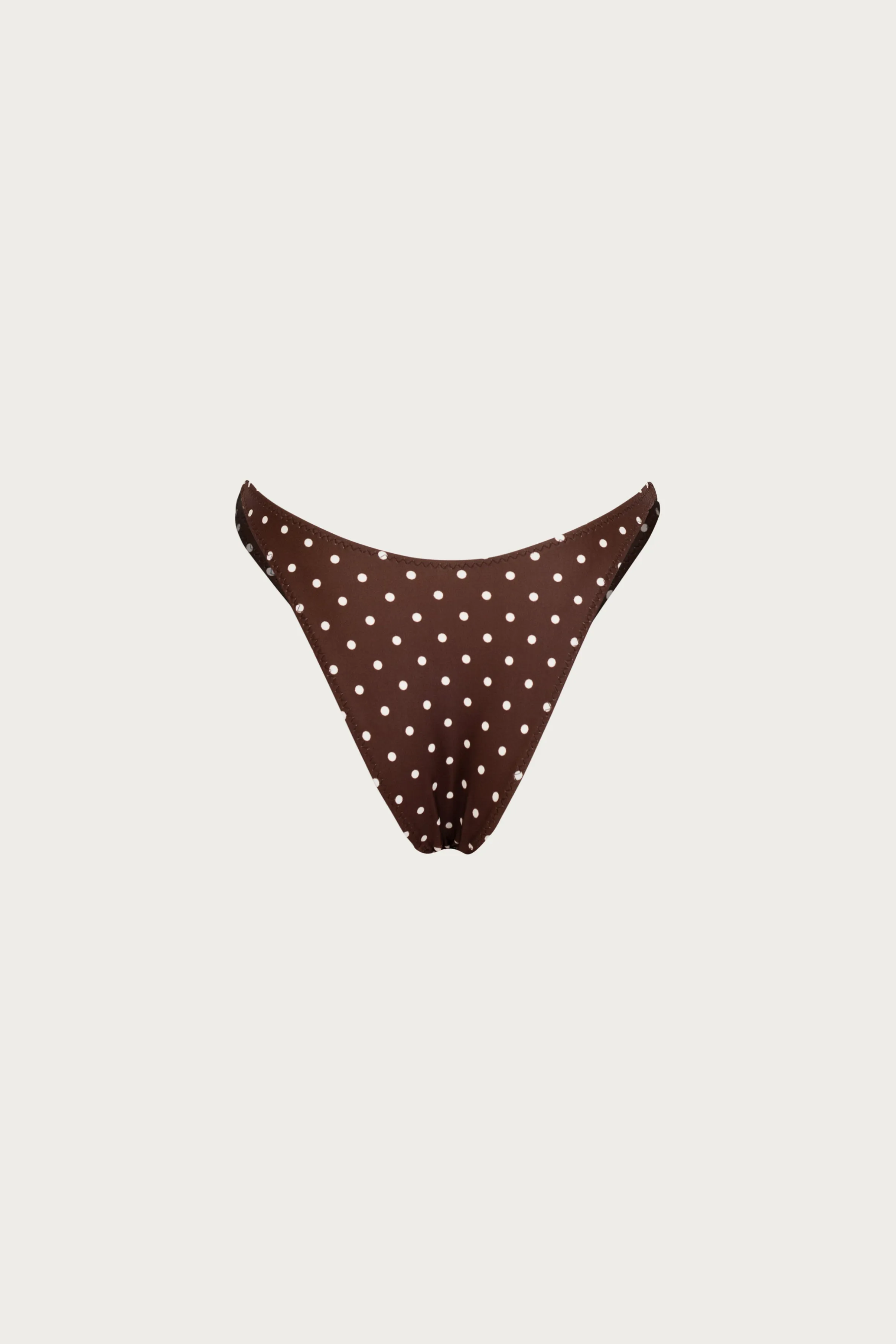 90s Bottom (Brown Cream Polka Dot) sold by SAME product image thumbnail 2
