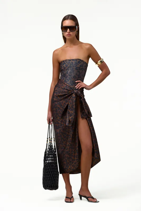 Silk Sarong (Cheetah) sold by SAME