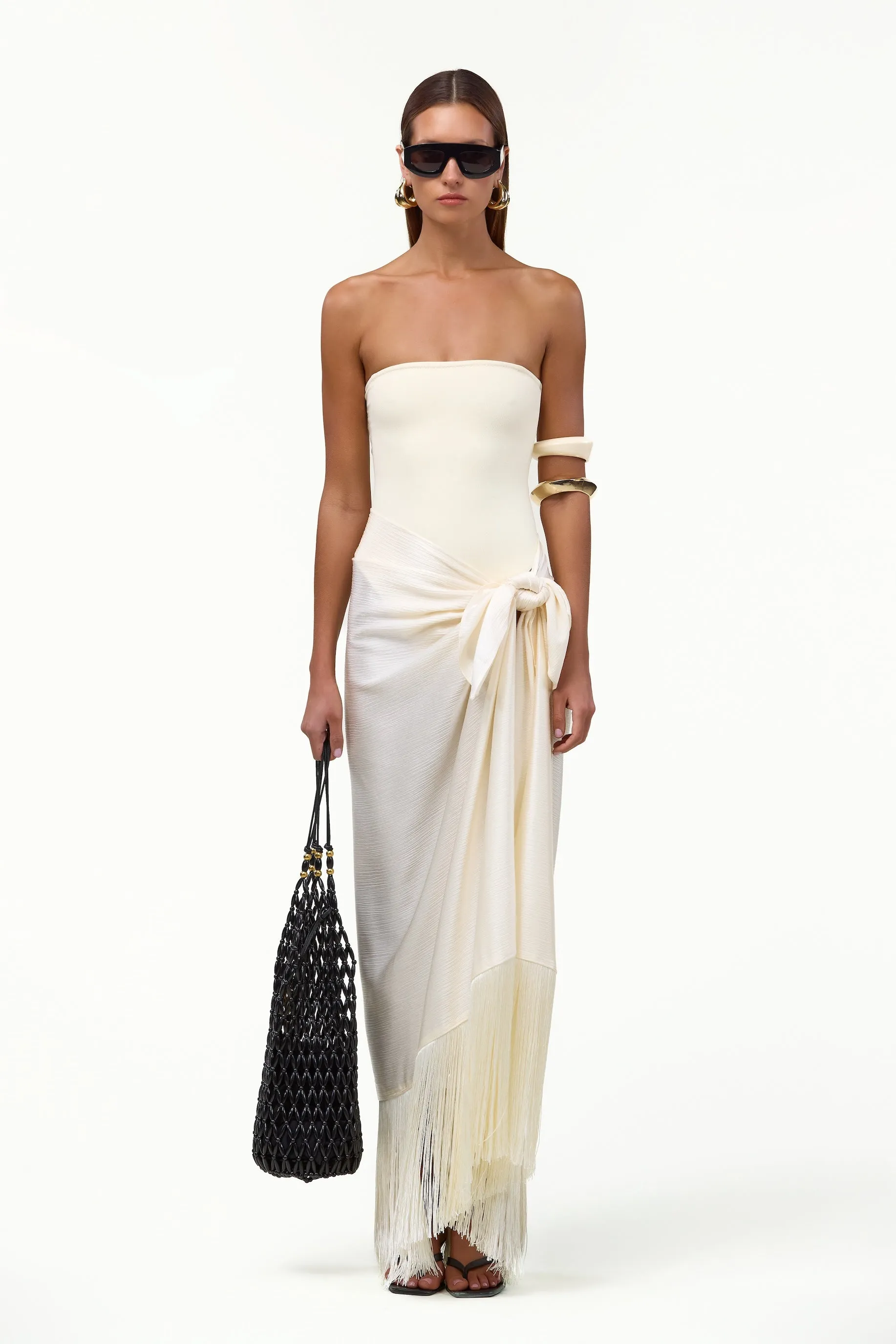 Fringe Sarong (Cream) sold by SAME