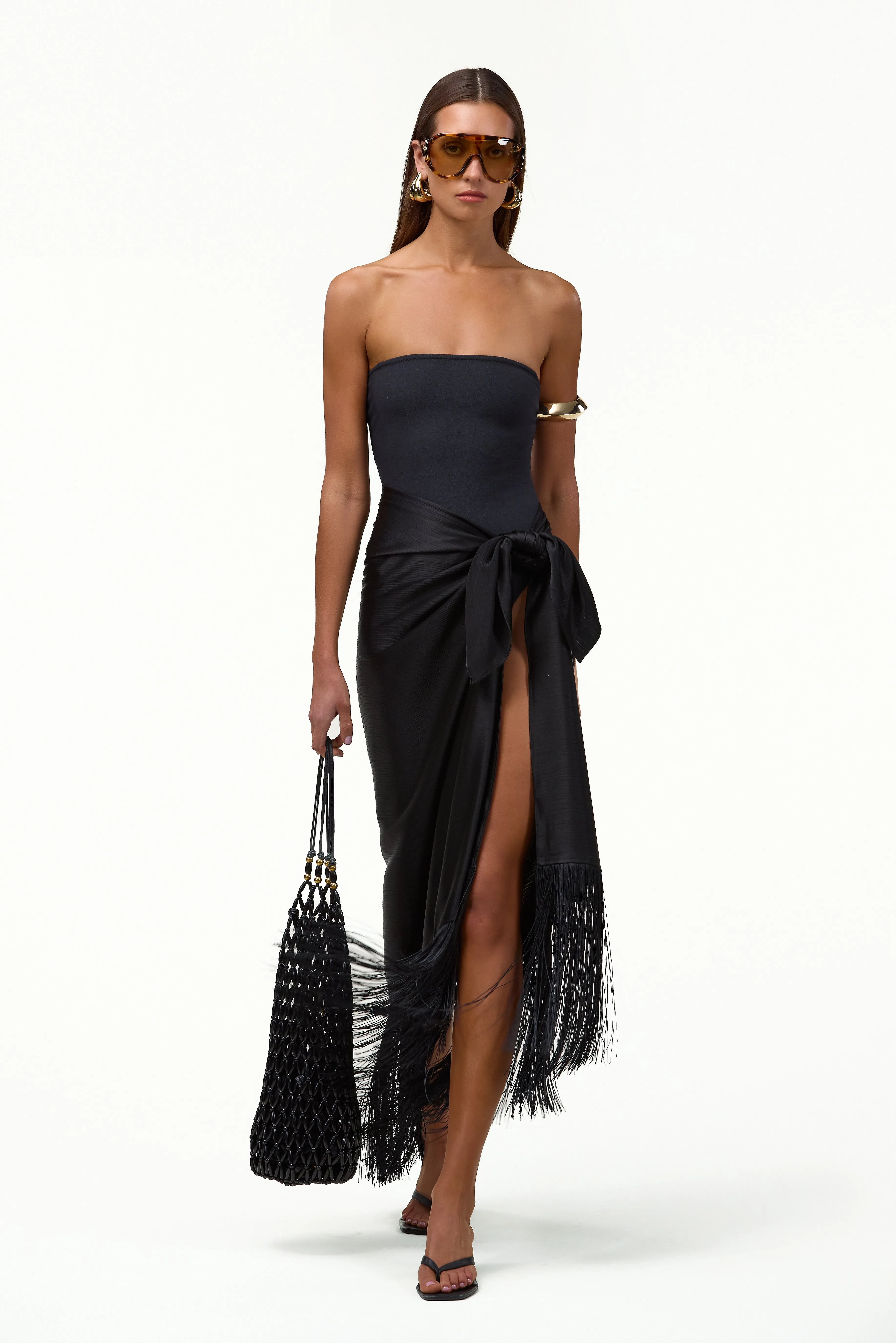 Fringe Sarong (Black) sold by SAME product image thumbnail 2