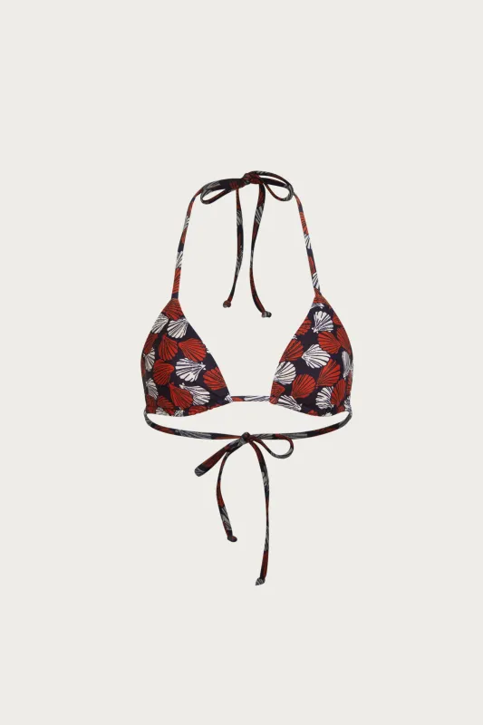 Triangle Top (Palm Beach Shell Navy/Orange/Cream) sold by SAME