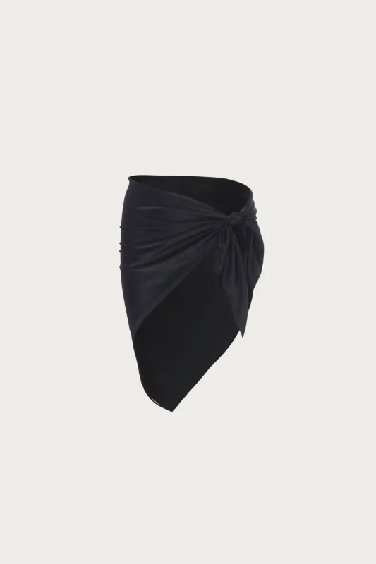 Silk Scarf (Black) sold by SAME