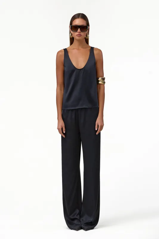 Silk Top (Black) sold by SAME