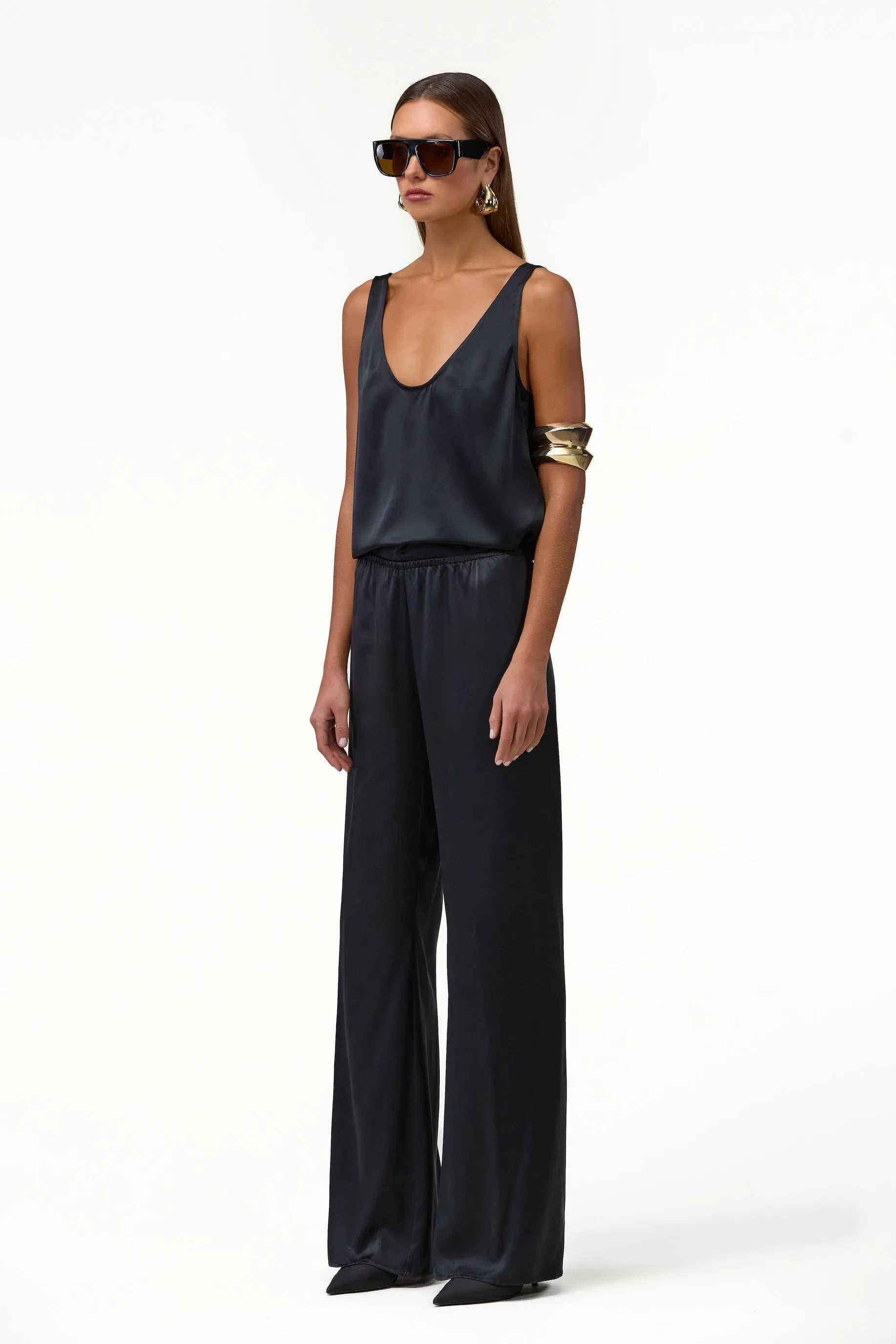 Silk Pant (Black) sold by SAME product image thumbnail 2