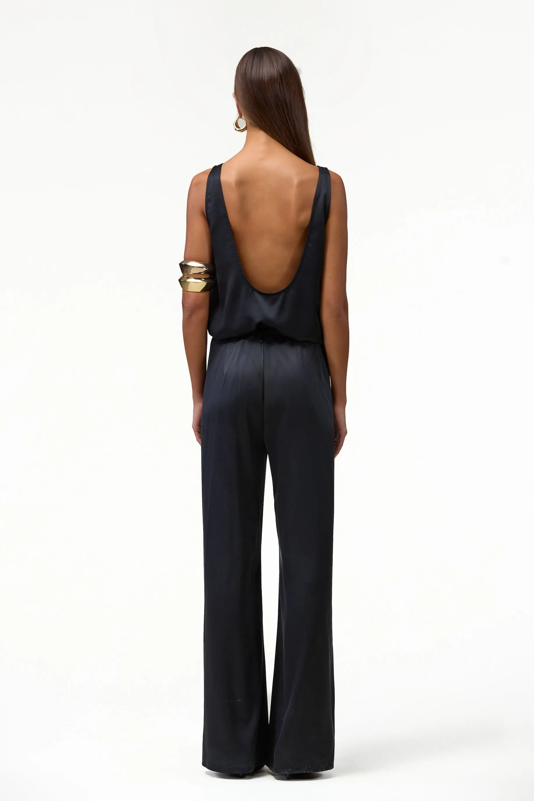 Silk Pant (Black) sold by SAME product image thumbnail 4