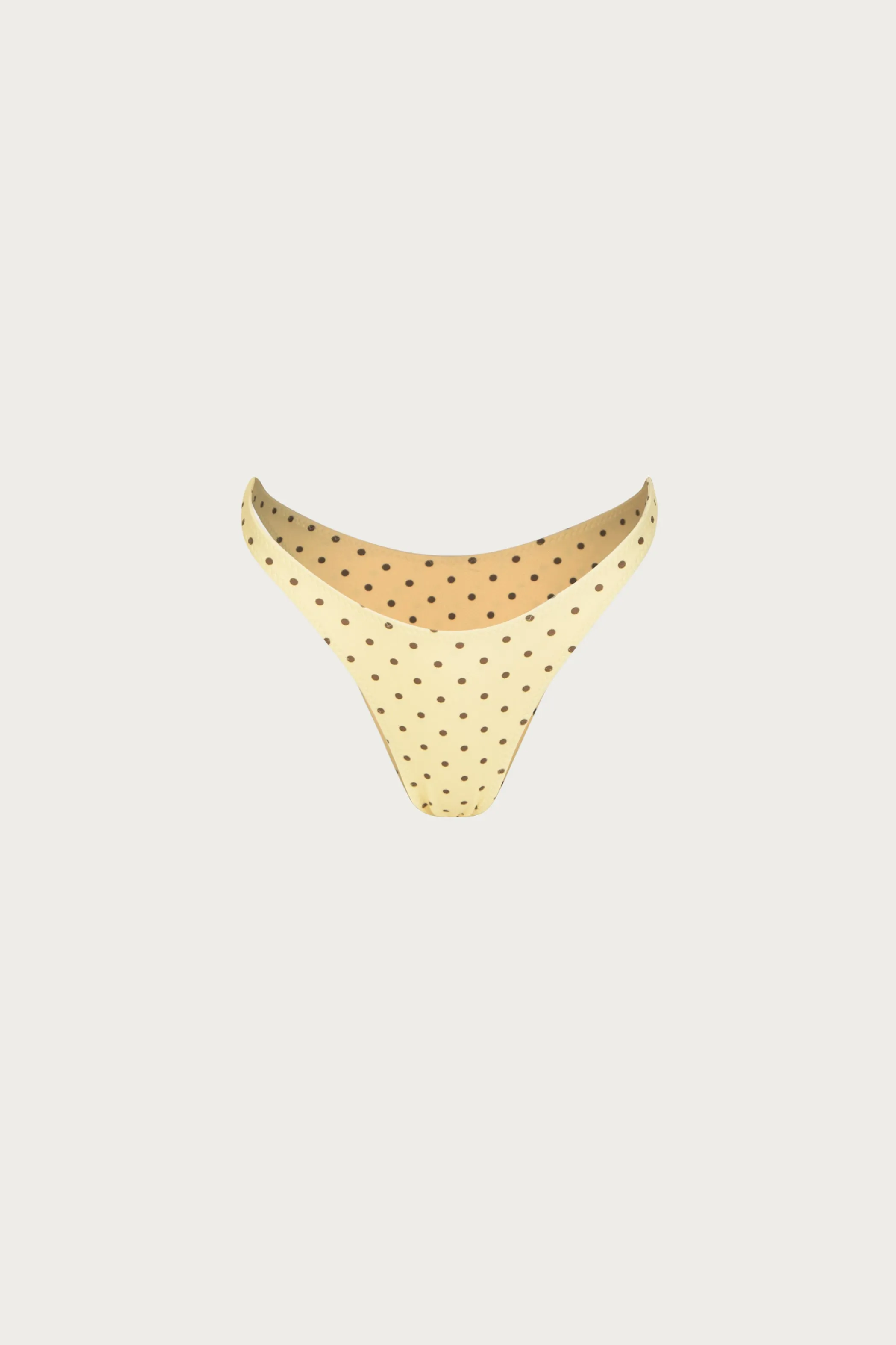 90s Bottom (Yellow Brown Polka Dot) sold by SAME