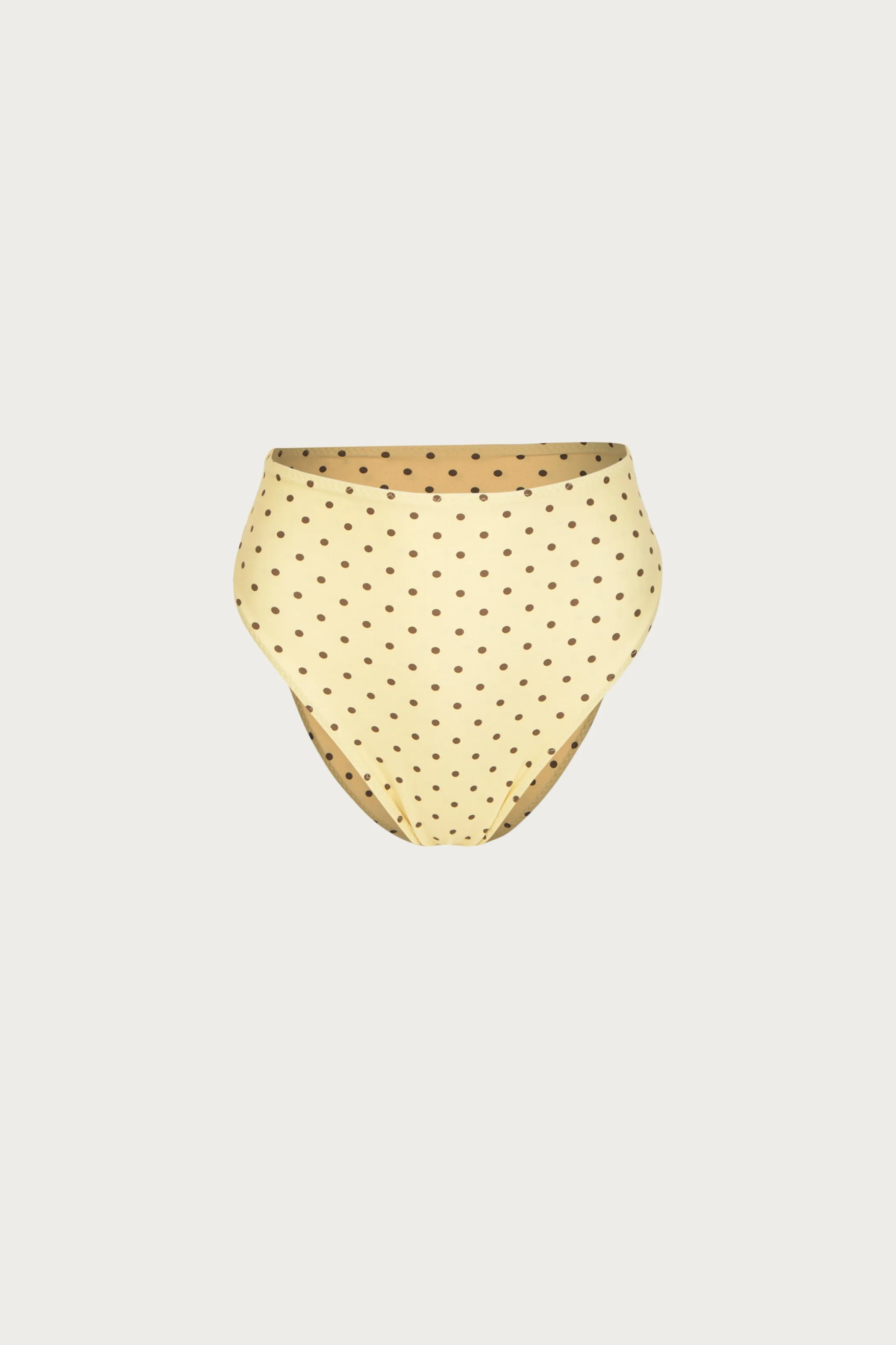 High Rise Bottom (Yellow Brown Polka Dot) sold by SAME