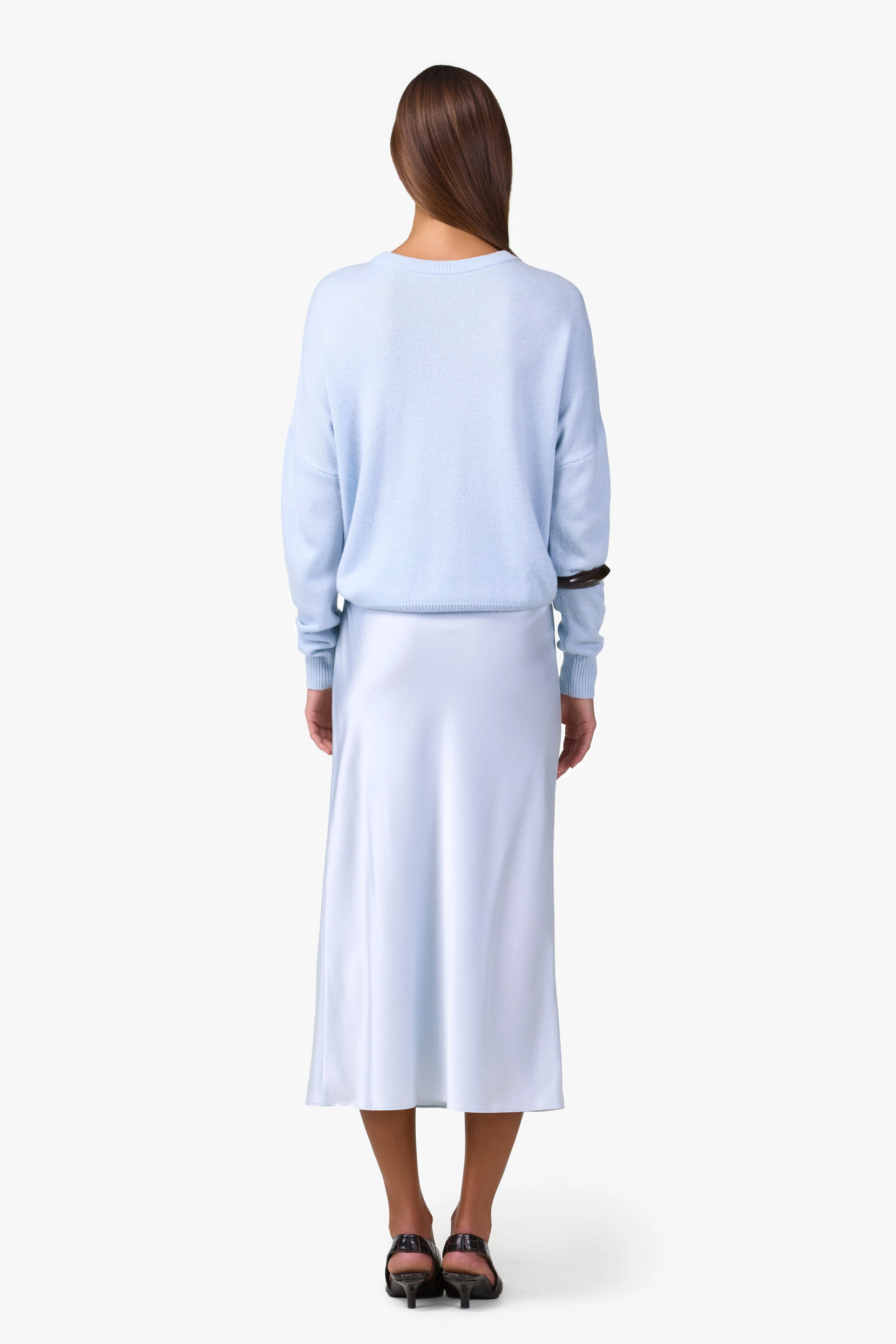Lightweight Crewneck Sweater (Pale Blue) sold by SAME product image thumbnail 5