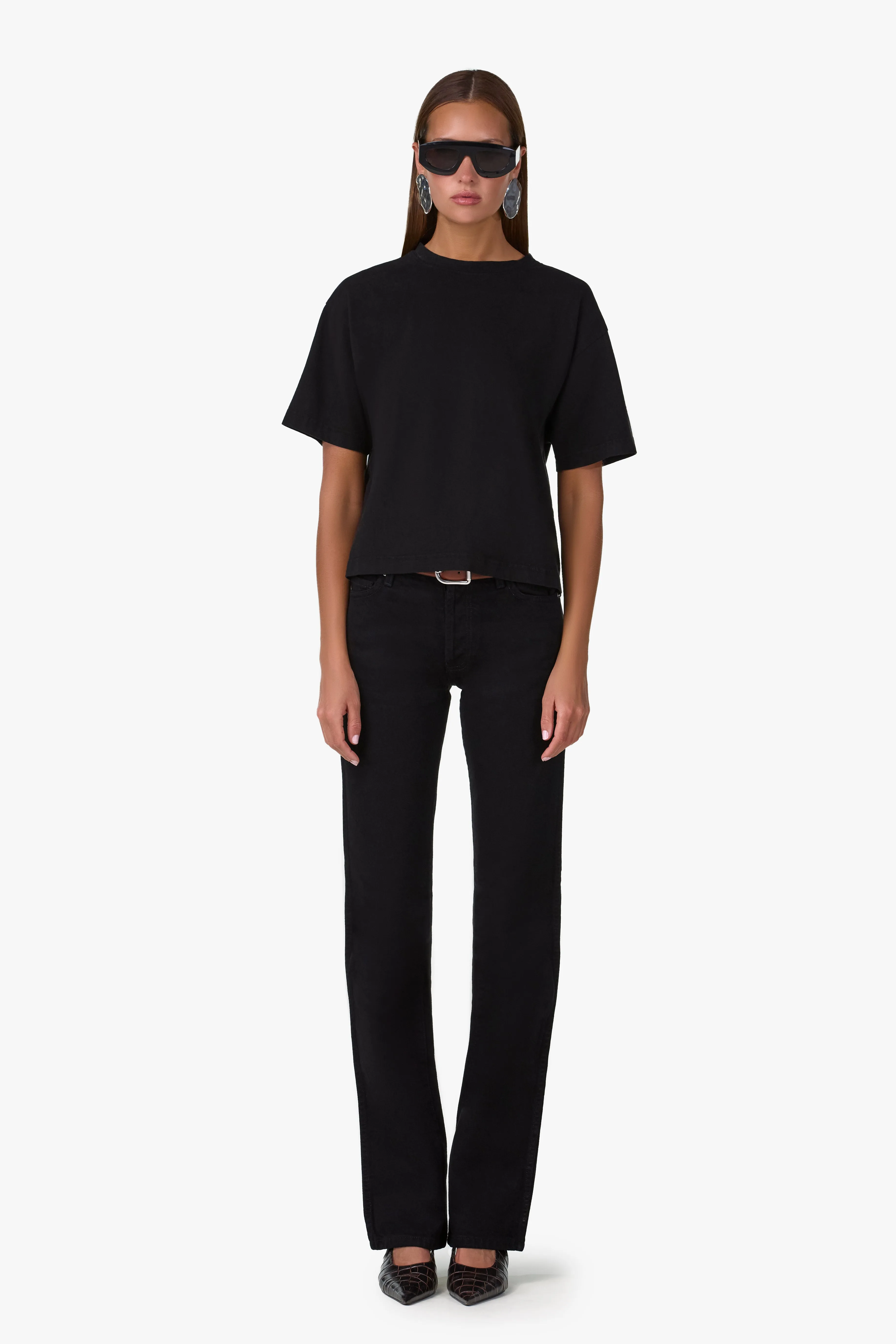 The Perfect Tee (Black) sold by SAME product image thumbnail 2