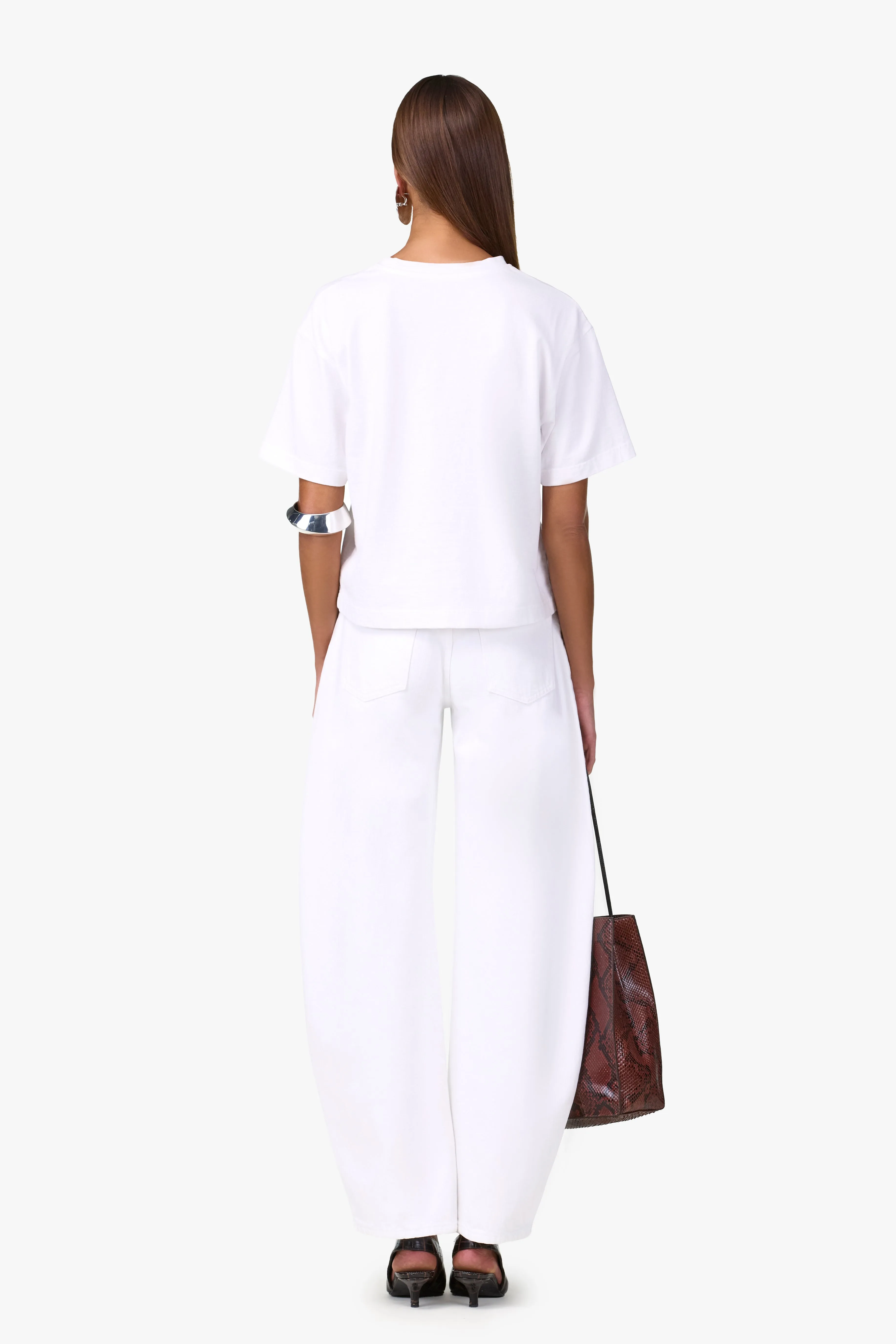The Perfect Tee (White) sold by SAME product image thumbnail 3