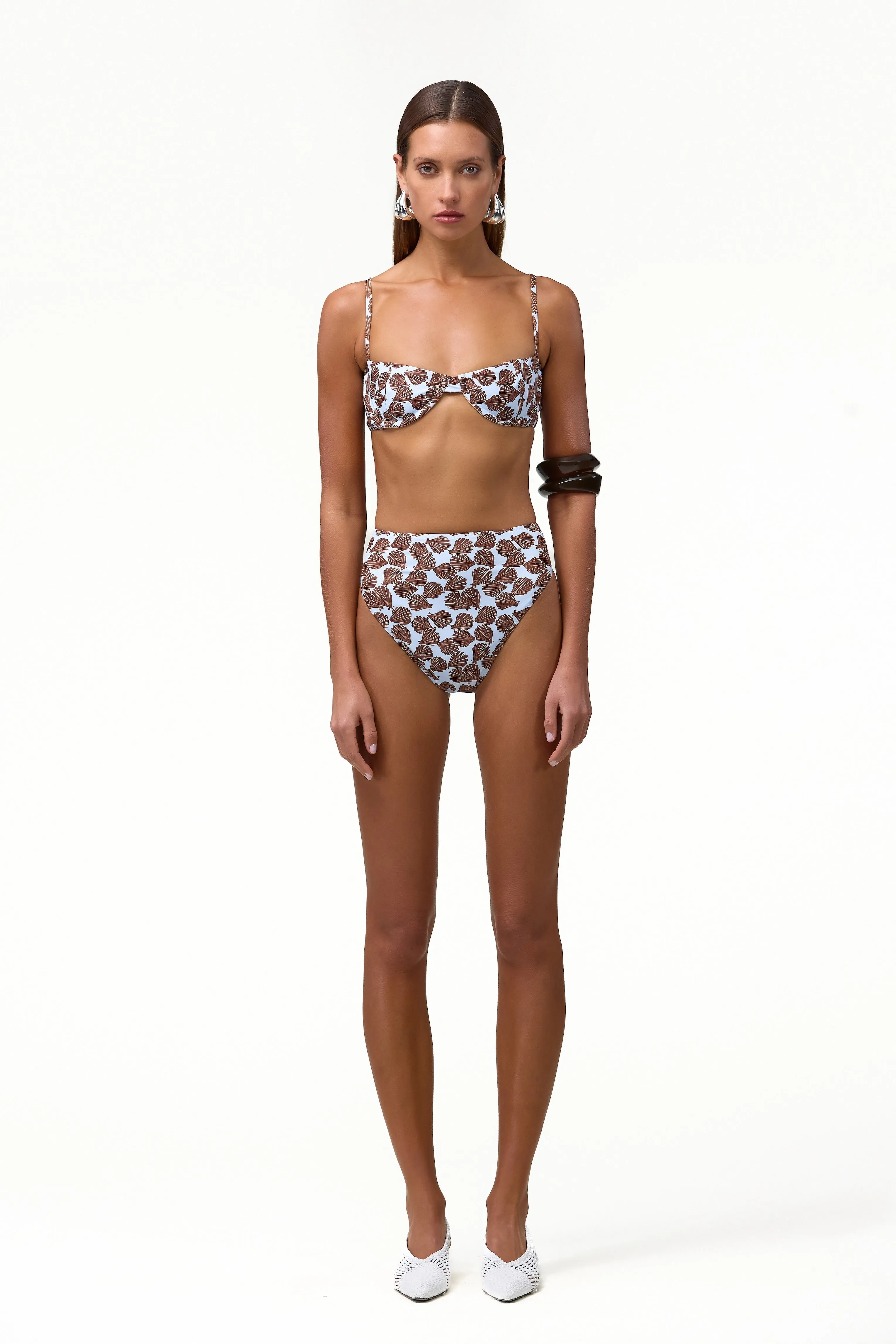 High Rise Bottom (Palm Beach Shell Blue/Brown) sold by SAME
