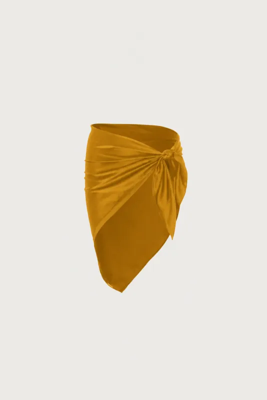 Silk Scarf (Bronze) made by SAME