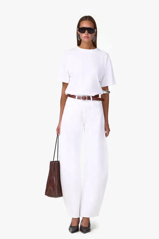 The Barrel Jean (White) made by SAME
