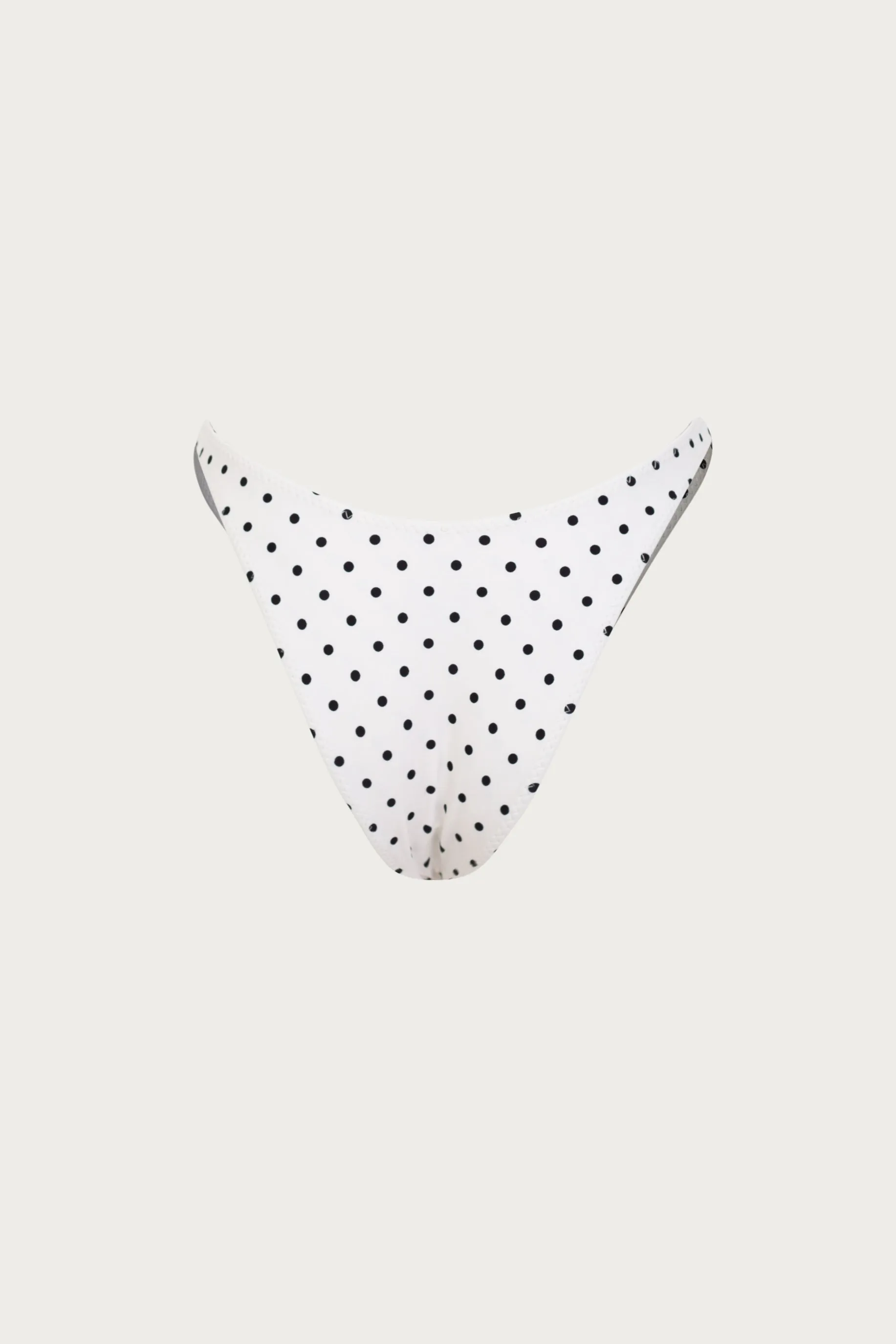 90s Bottom (Cream Black Polka Dot) sold by SAME product image thumbnail 5