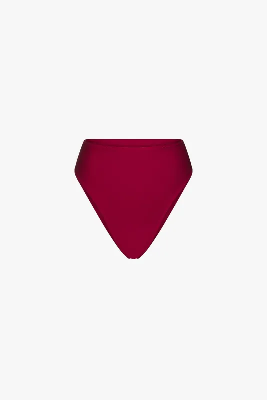 High Rise Bottom (Oxblood) made by SAME