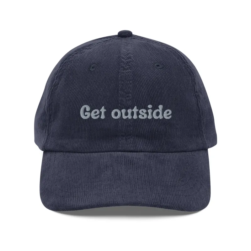 Get Outside Vintage Corduroy Hat sold by Wander Trails