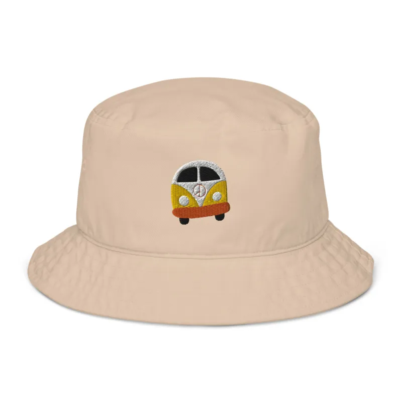 Happy Camper Organic Bucket Hat sold by Wander Trails