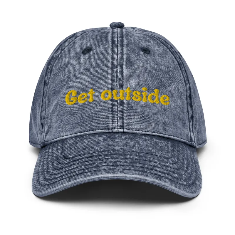 Get Outside Vintage Dad Hat sold by Wander Trails