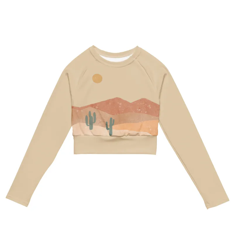 Desert Dream Long Sleeve Crop Top sold by Wander Trails