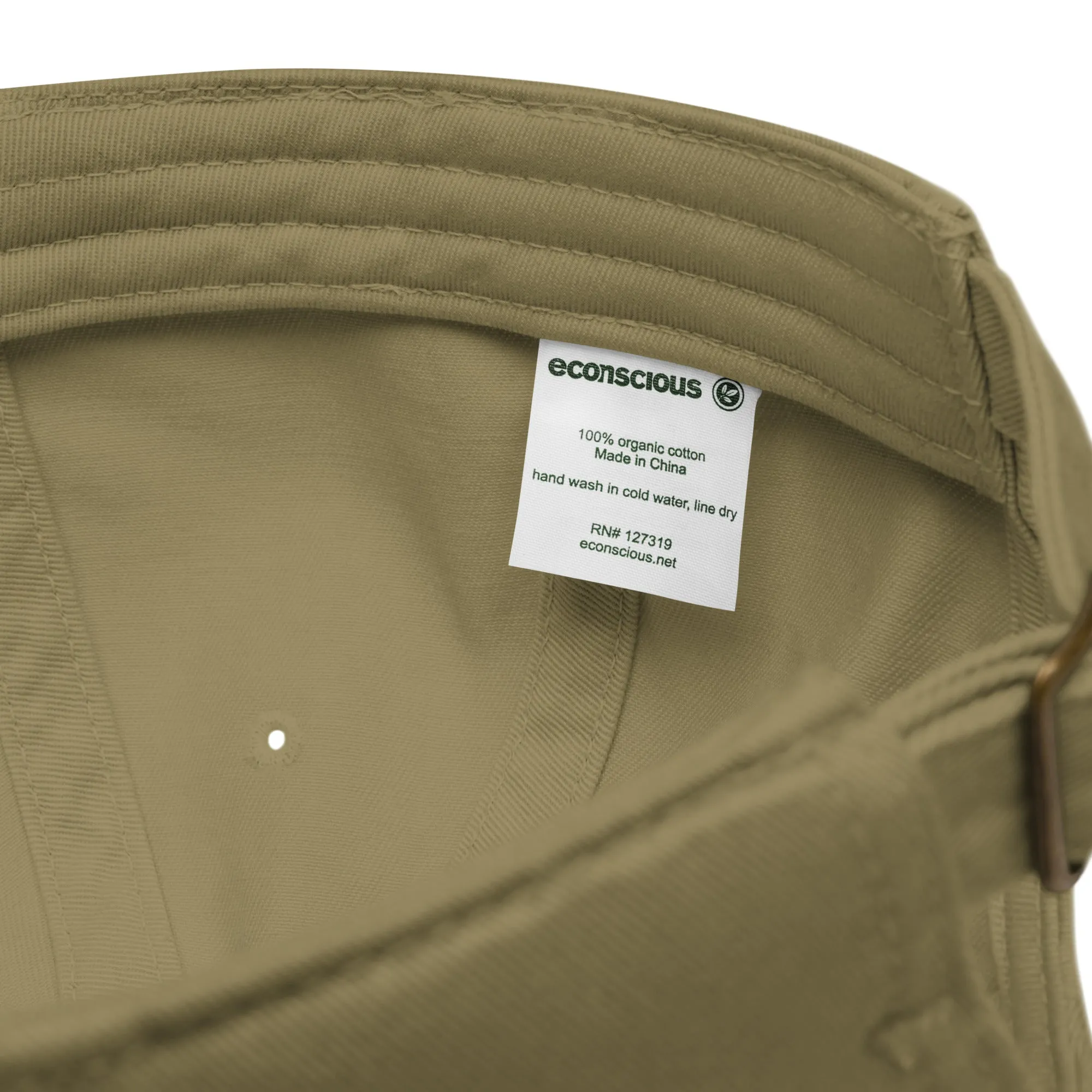 Green Tree Organic Dad Hat sold by Wander Trails product image thumbnail 4