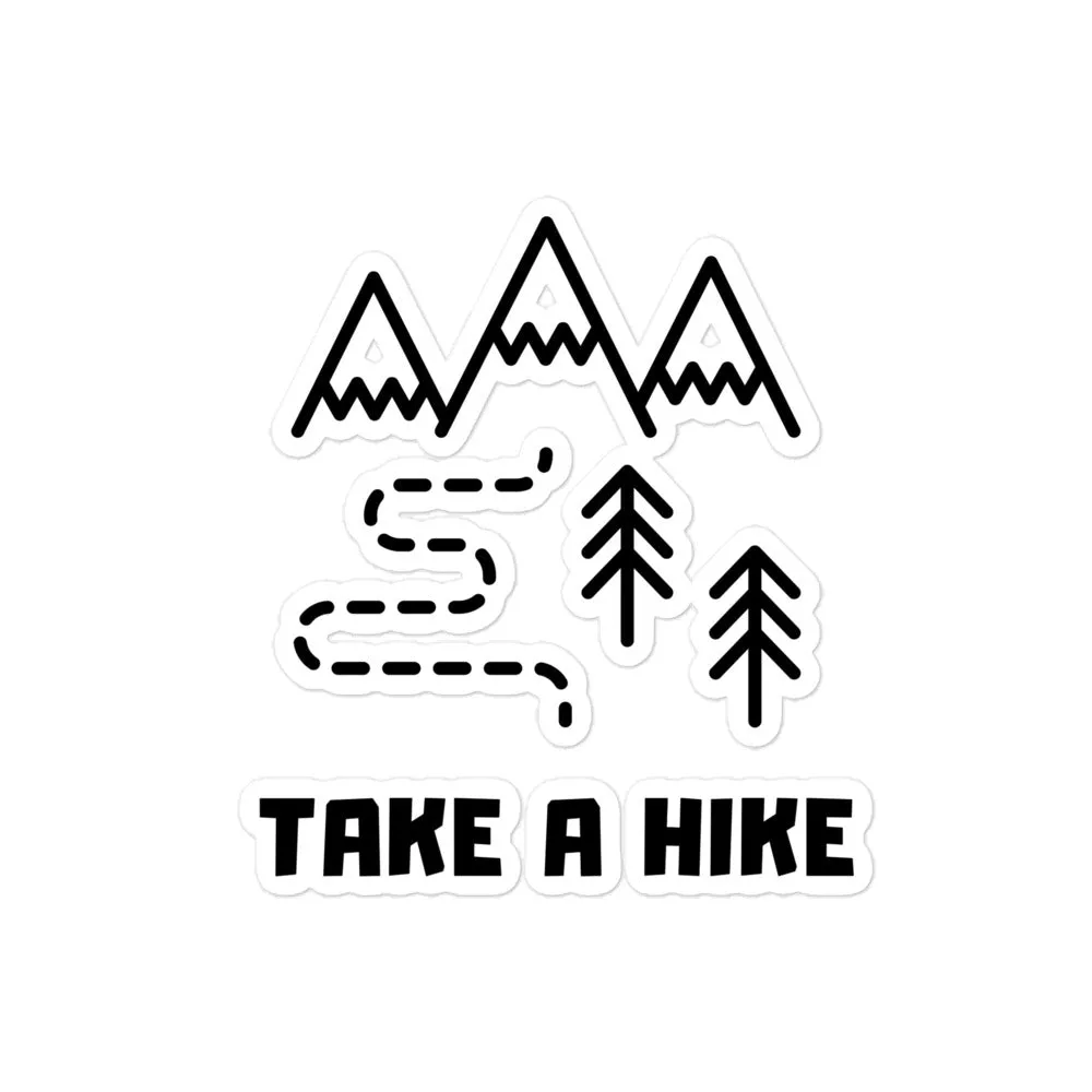 Take a Hike sticker sold by Wander Trails product image thumbnail 2