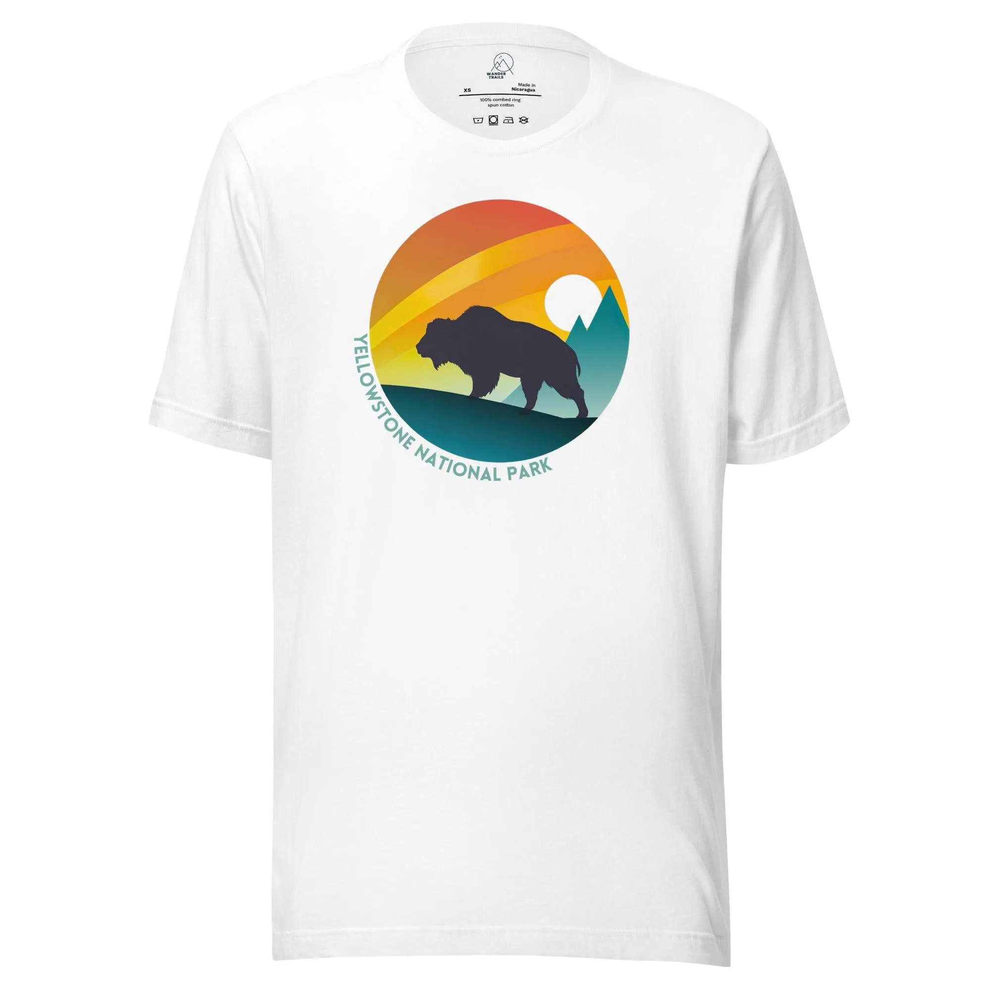 Yellowstone National Park Unisex T-shirt sold by Wander Trails product image thumbnail 5