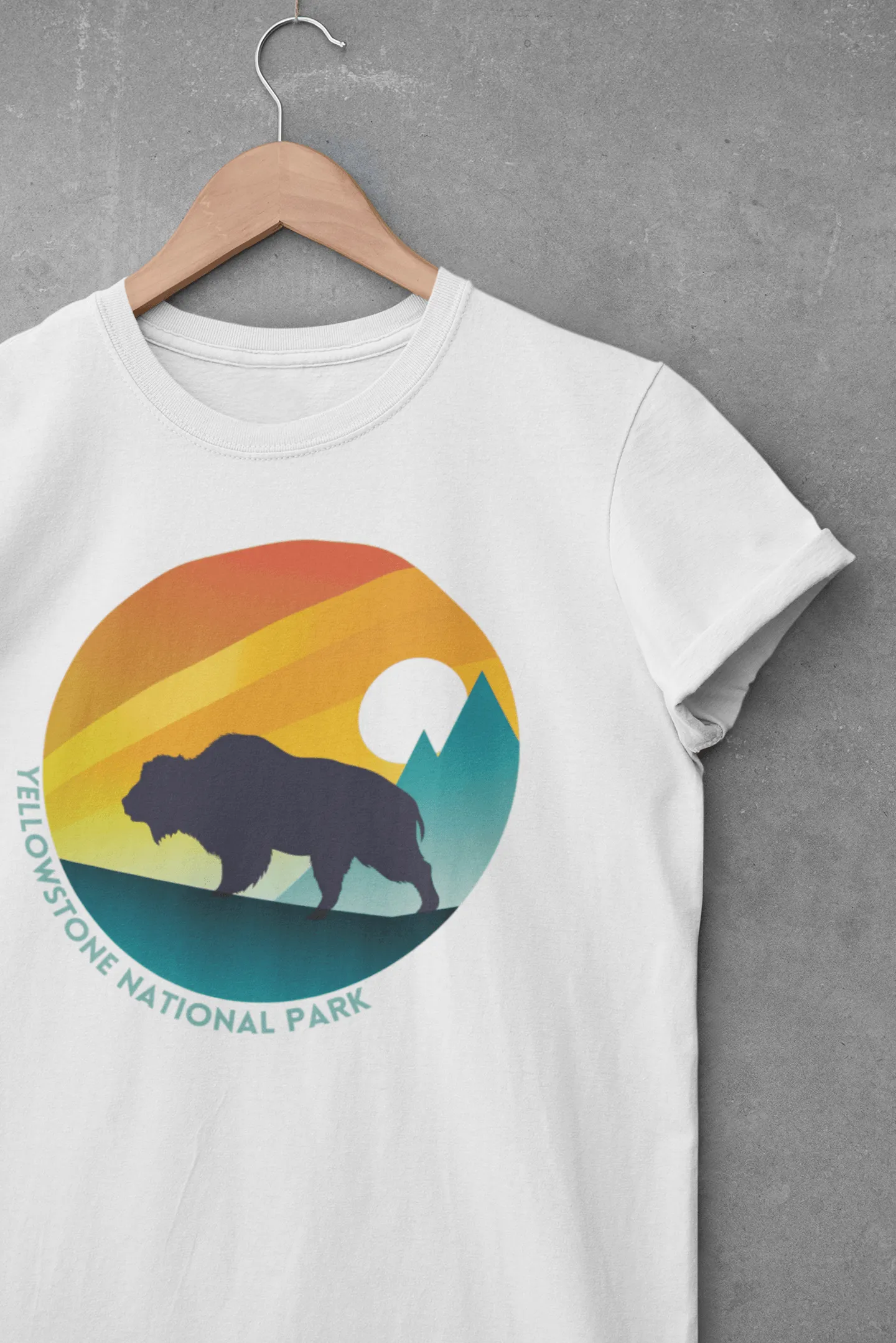 Yellowstone National Park Unisex T-shirt sold by Wander Trails