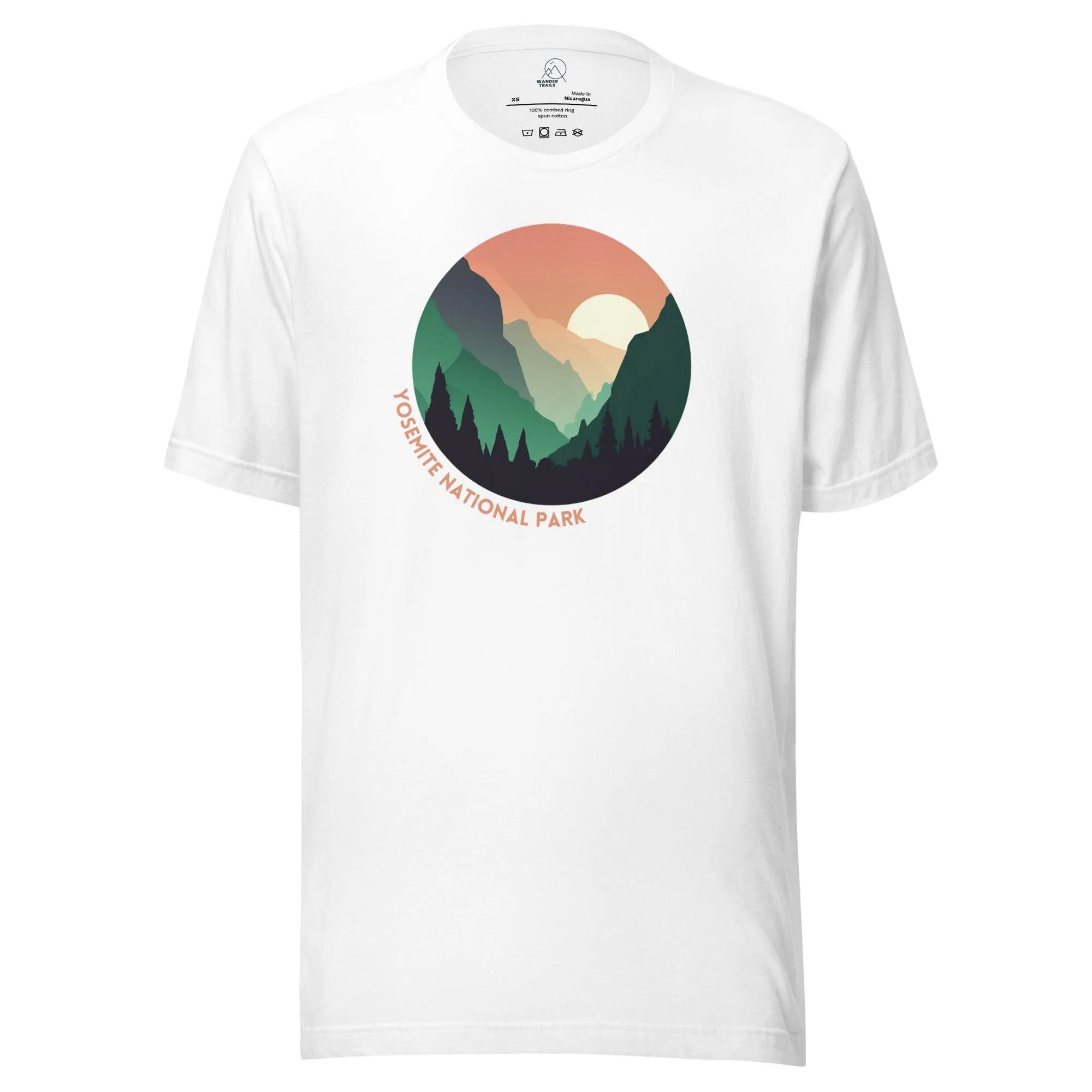 Yosemite National Park Unisex T-shirt sold by Wander Trails