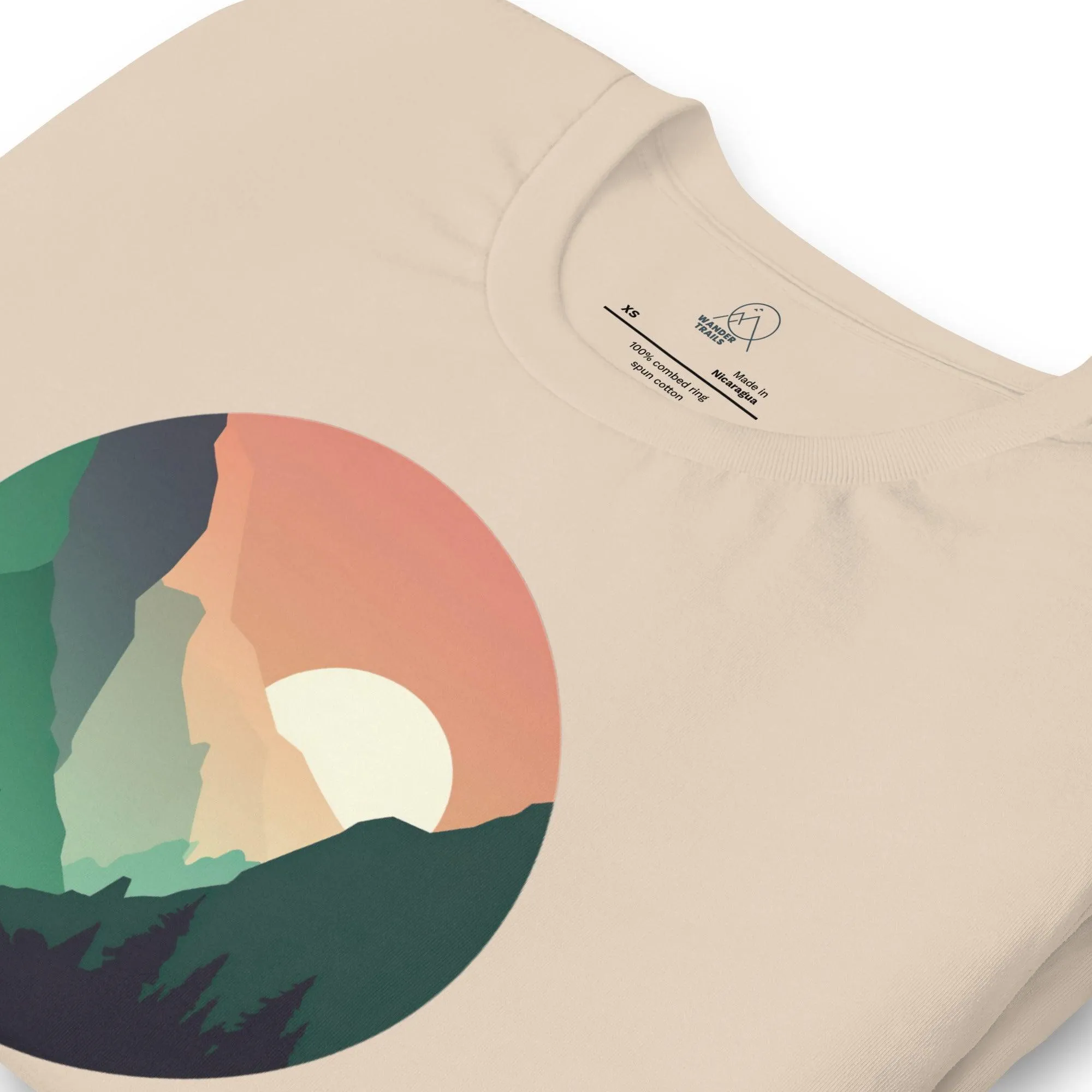 Yosemite National Park Unisex T-shirt sold by Wander Trails product image thumbnail 2