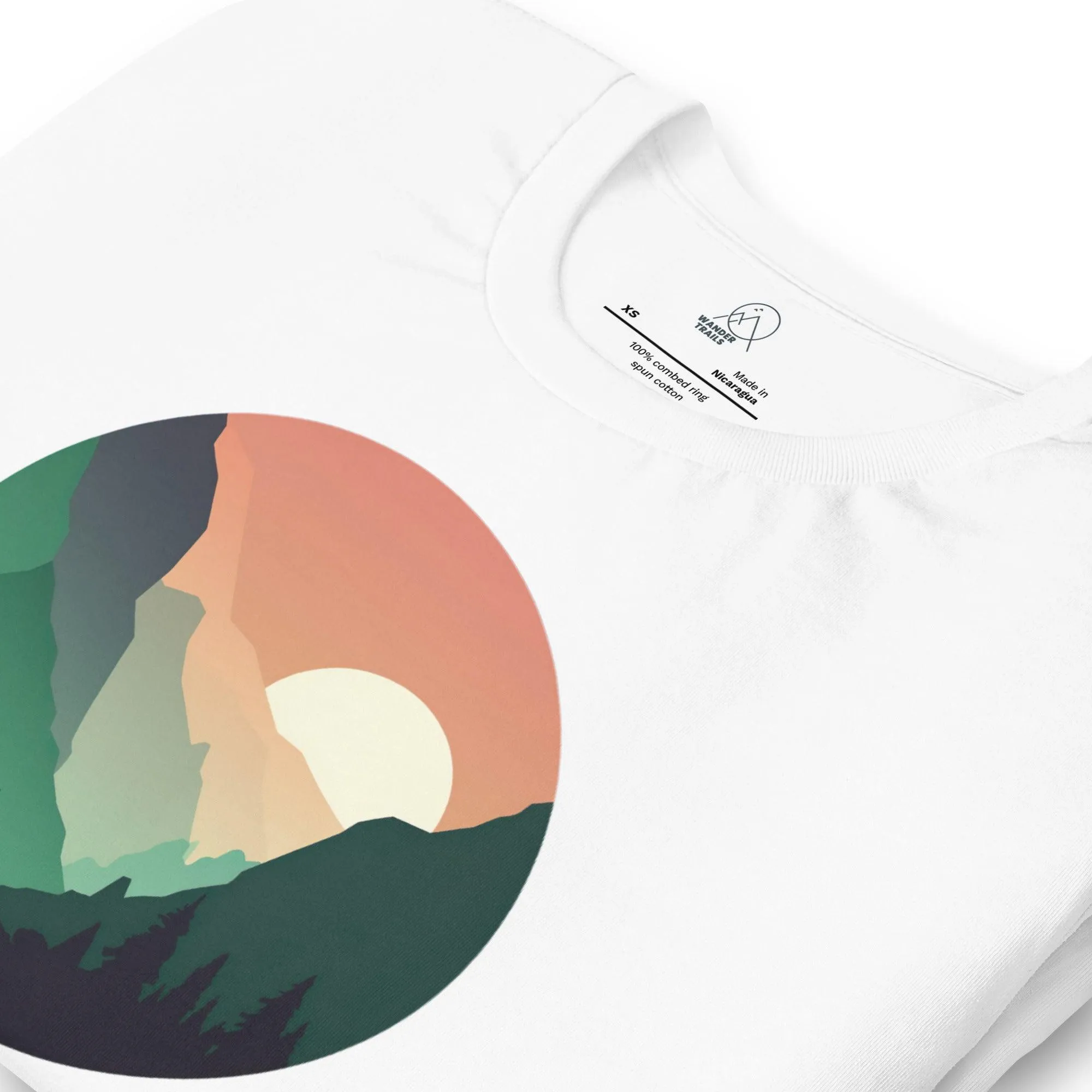 Yosemite National Park Unisex T-shirt sold by Wander Trails product image thumbnail 4