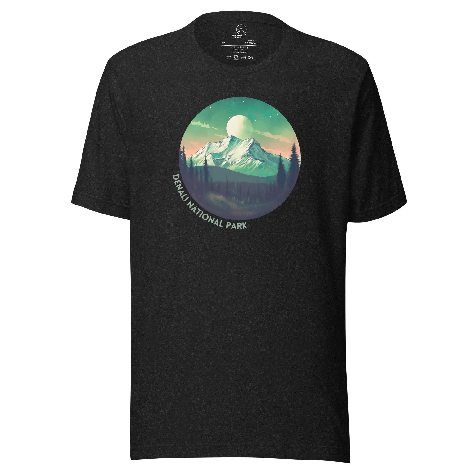 Denali National Park Unisex T-shirt sold by Wander Trails product image thumbnail 3