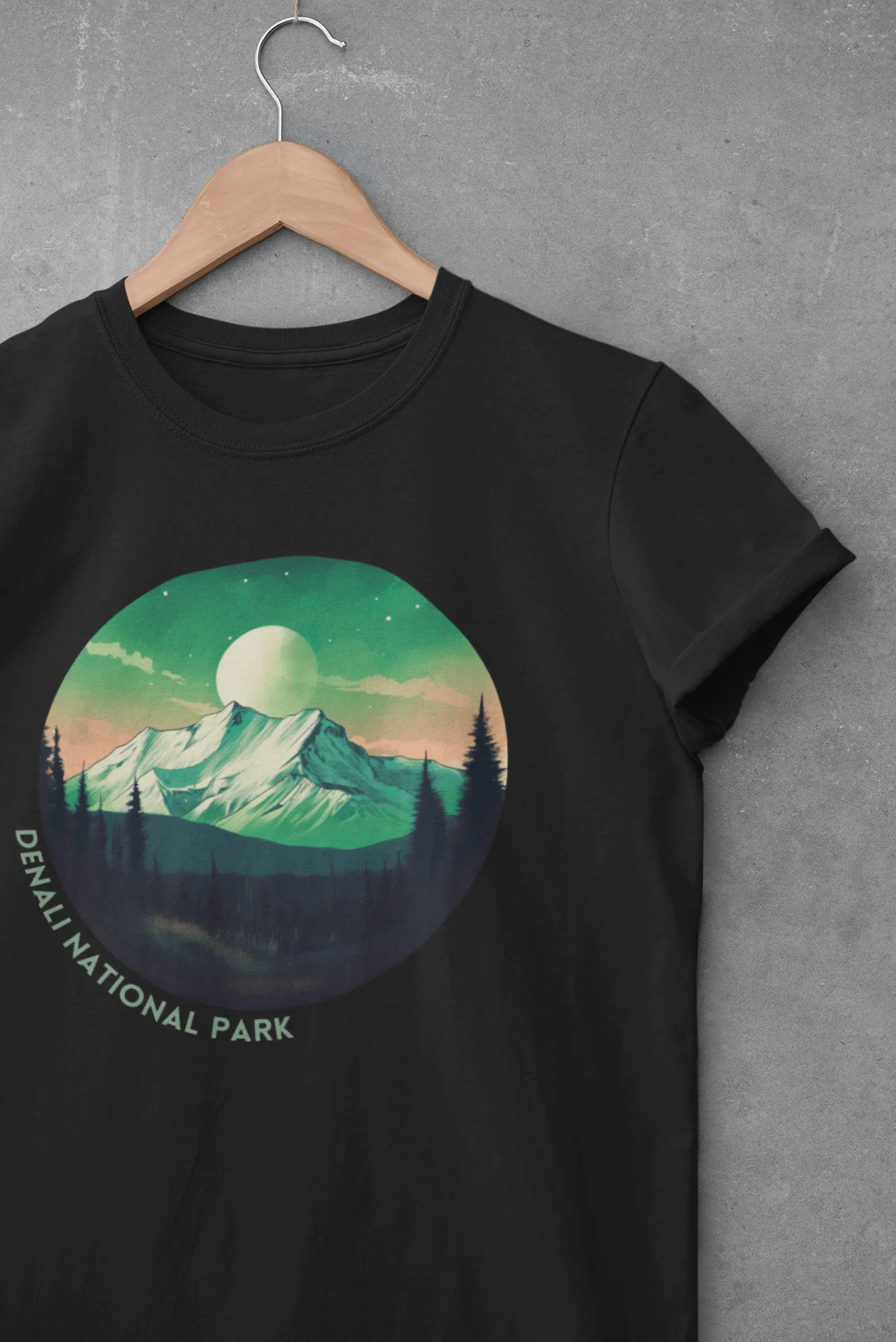 Denali National Park Unisex T-shirt sold by Wander Trails