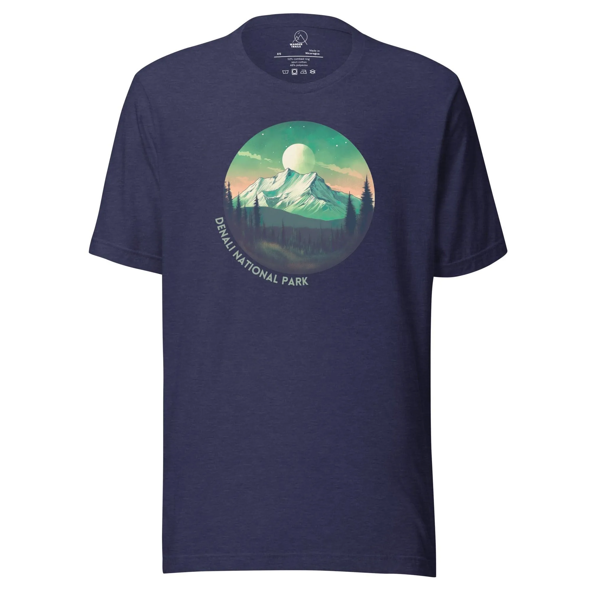 Denali National Park Unisex T-shirt sold by Wander Trails product image thumbnail 5