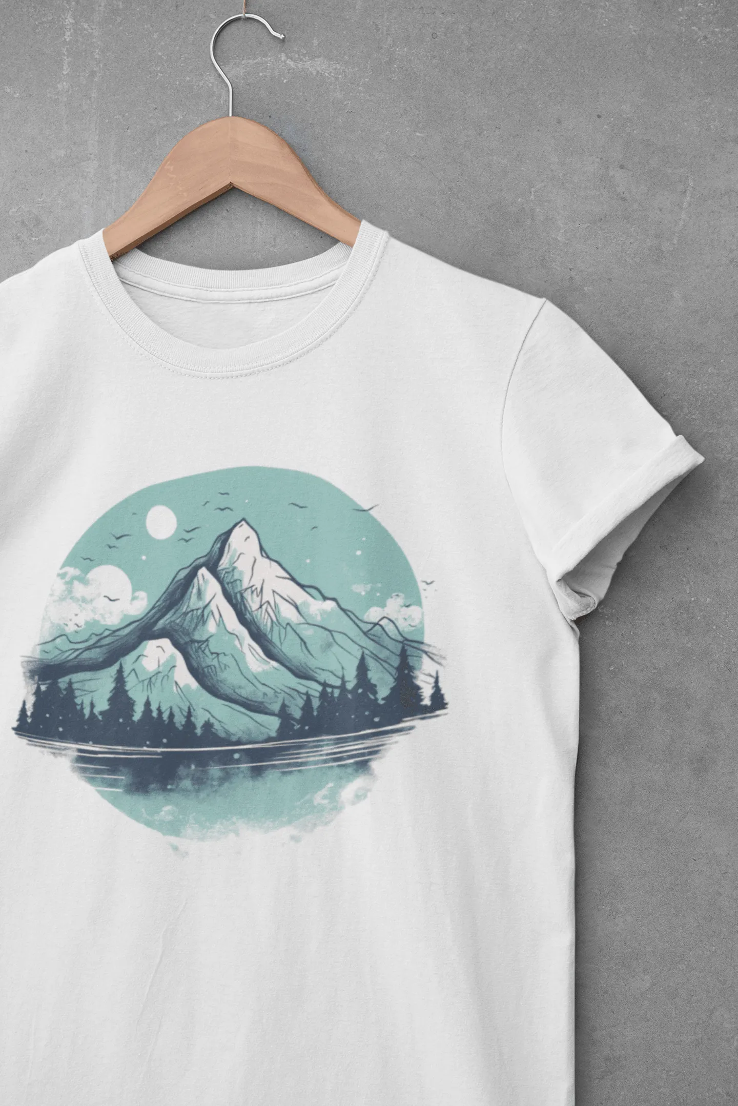 Green Lake Mountain Unisex t-shirt sold by Wander Trails