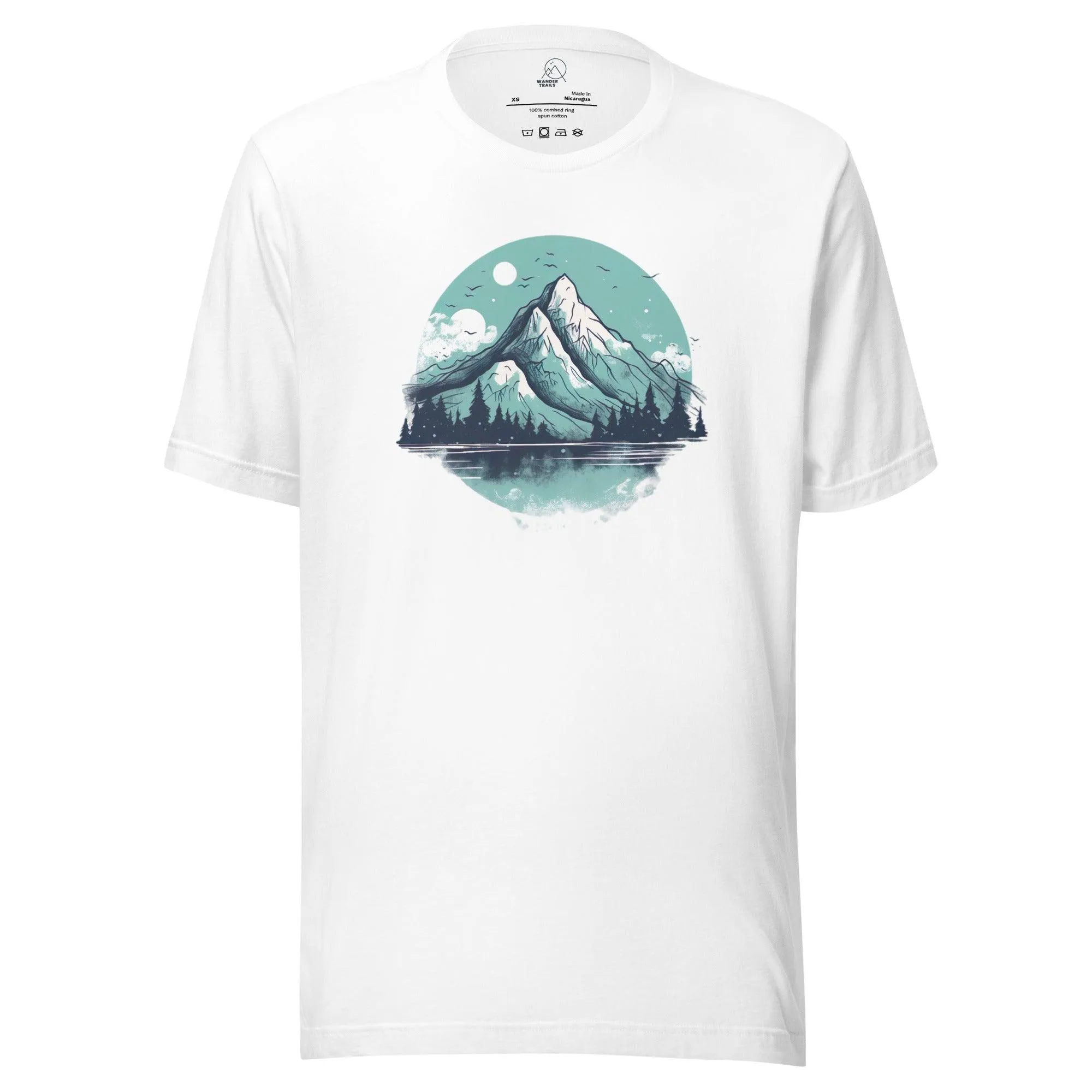 Green Lake Mountain Unisex t-shirt sold by Wander Trails product image thumbnail 5