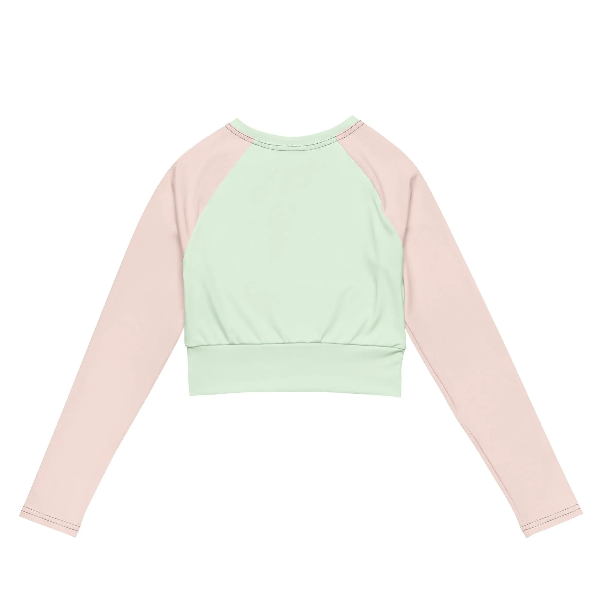 Mountain Wanderer Crop Top - Pink & Green sold by Wander Trails product image thumbnail 4