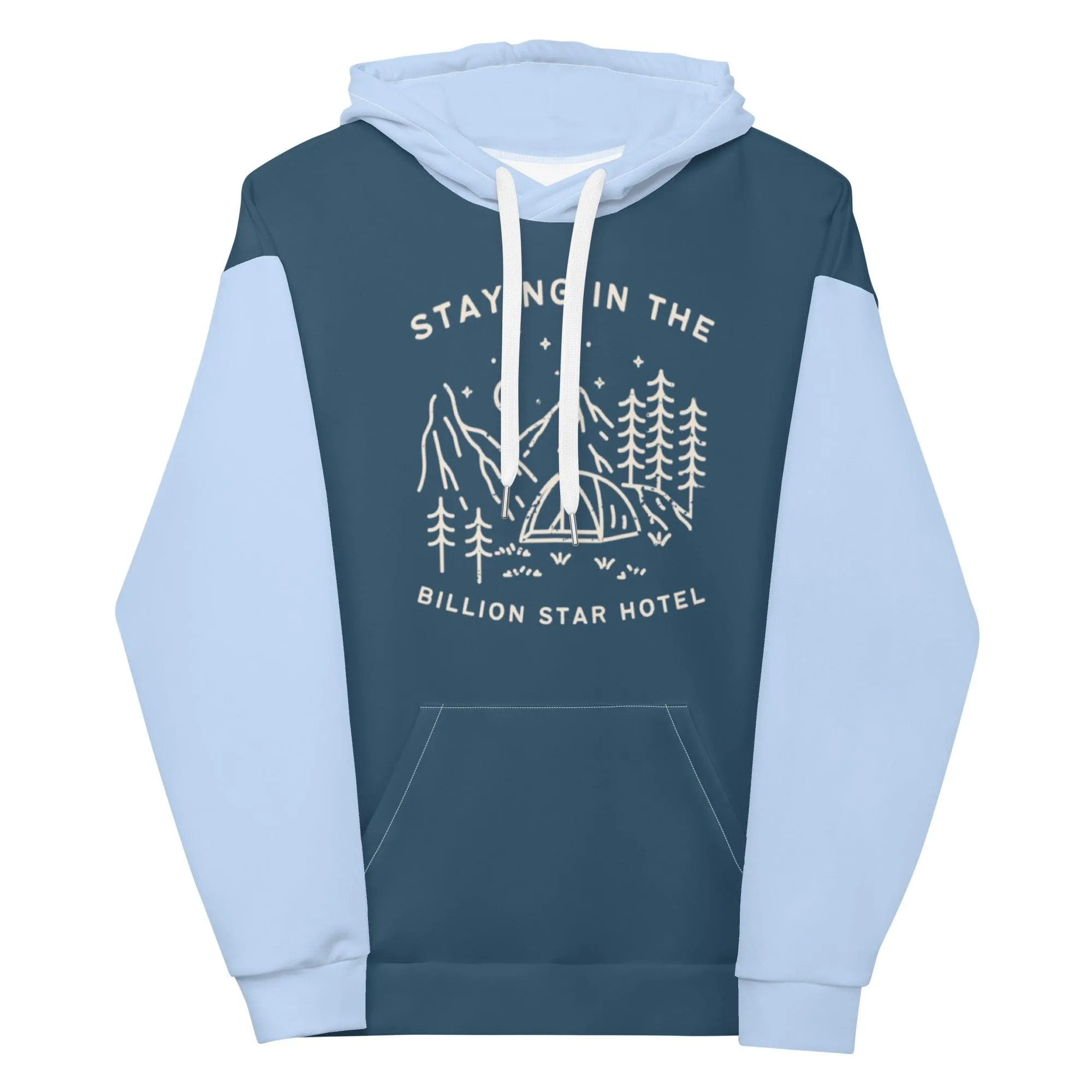 Staying in the Billion Star Hotel Unisex Hoodie sold by Wander Trails product image thumbnail 3
