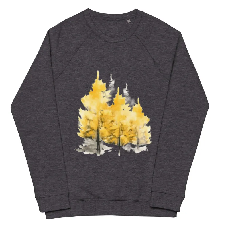 Larch fever Unisex organic sweatshirt made by Wander Trails