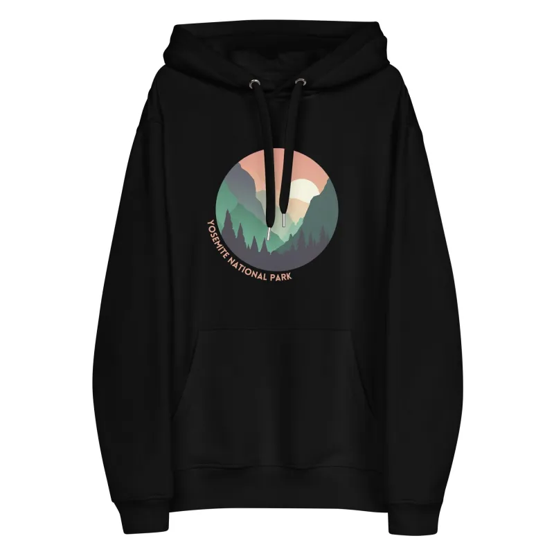 Yosemite National Park Premium eco hoodie sold by Wander Trails