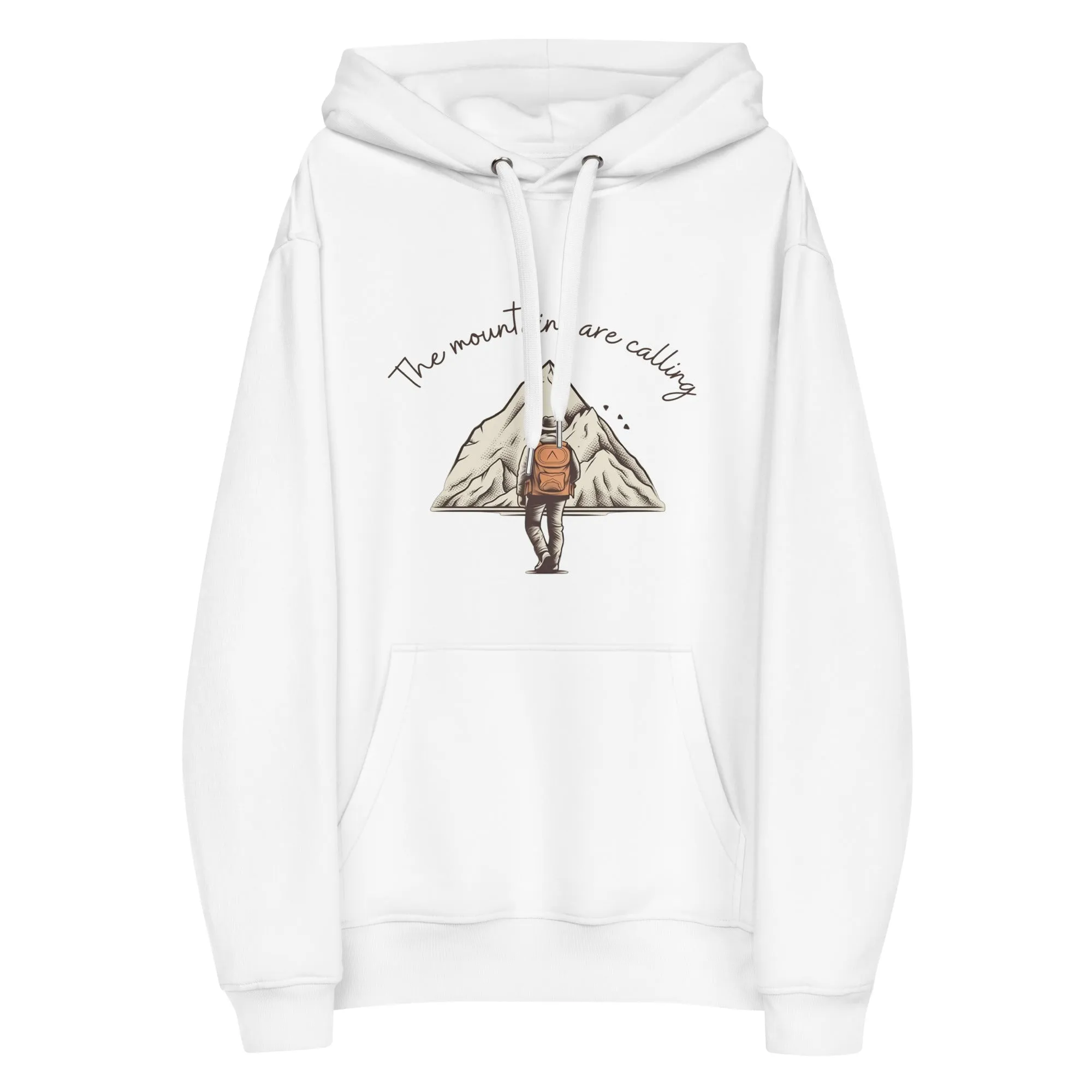 The Mountains are Calling Premium eco hoodie sold by Wander Trails