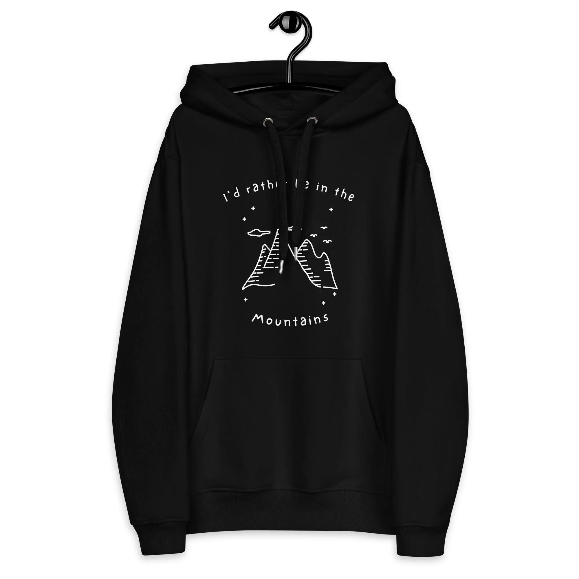 I'd rather be in the Mountains Premium eco hoodie sold by Wander Trails product image thumbnail 3