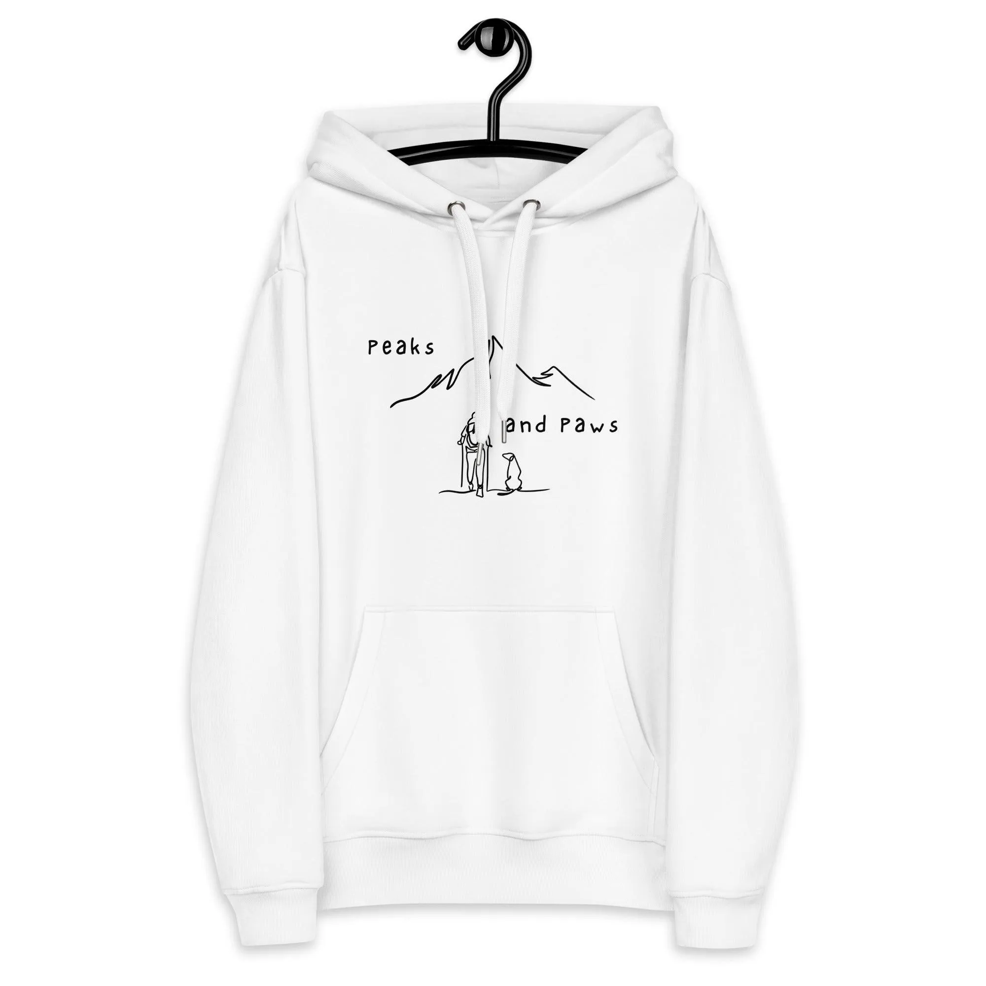 Peaks and Paws Premium eco hoodie sold by Wander Trails product image thumbnail 4